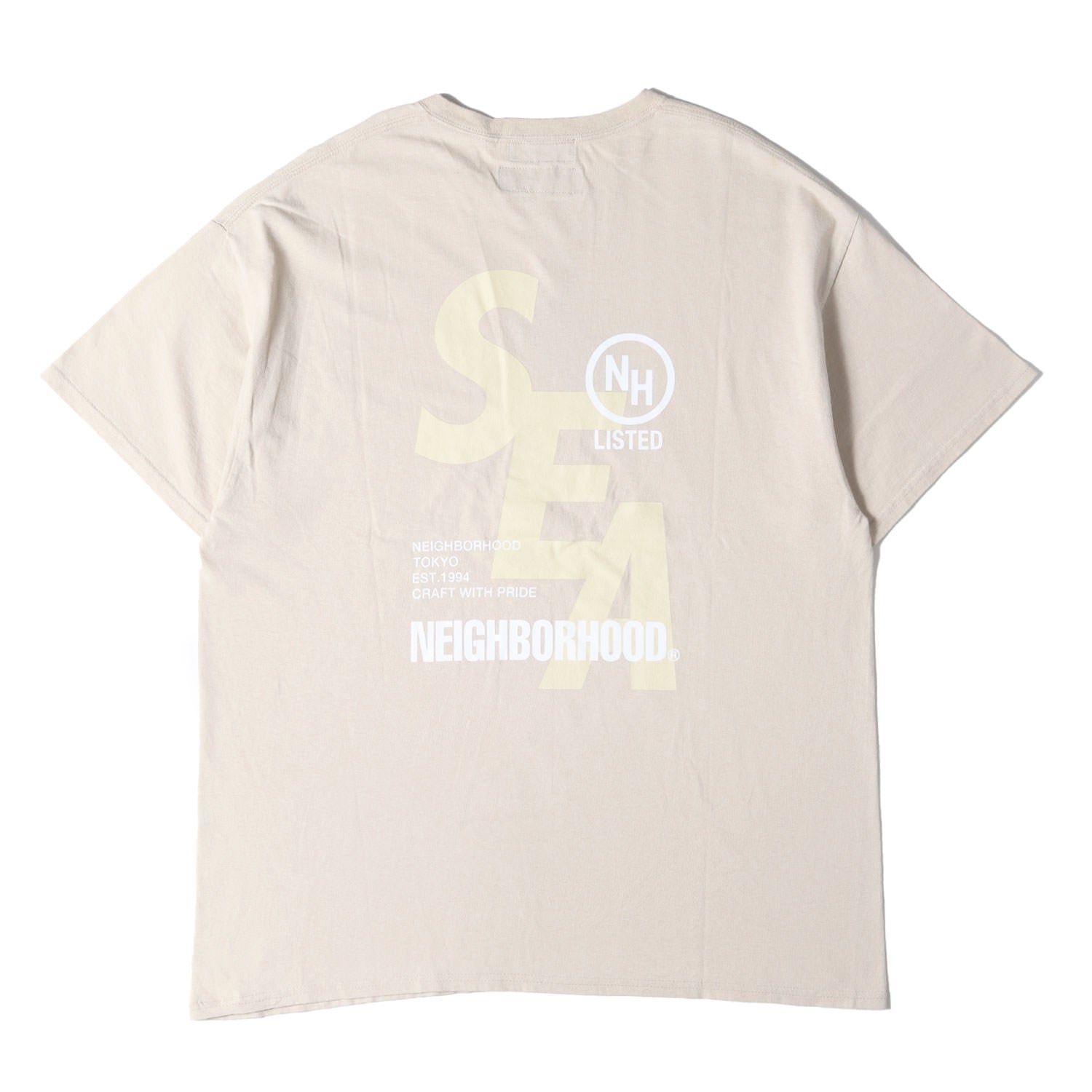 NEIGHBORHOOD (ネイバーフッド) 21SS ×WIND AND SEA コラボロゴ クルー 
