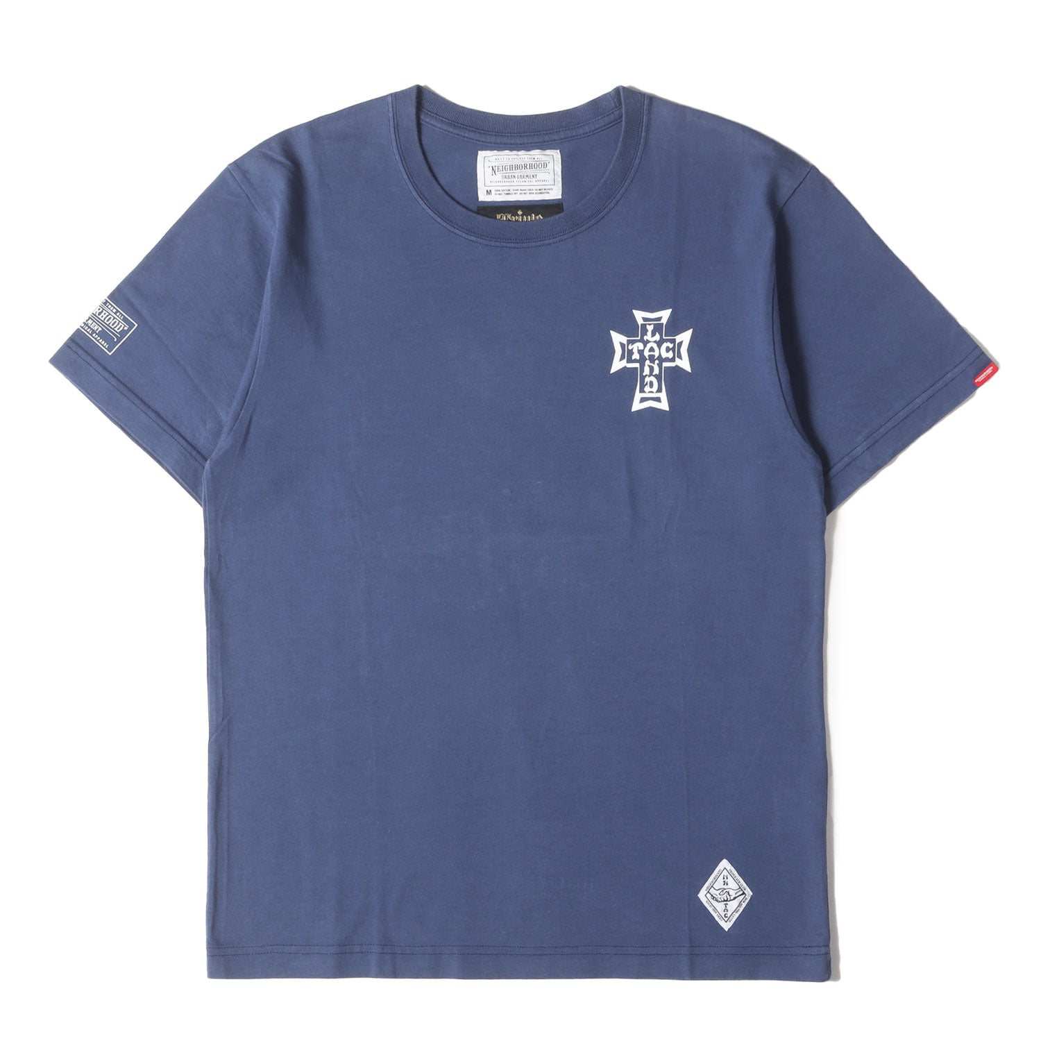 TRIPLE ACE CLUB クロスグラフィック プリントTシャツ - ブランド古着 
