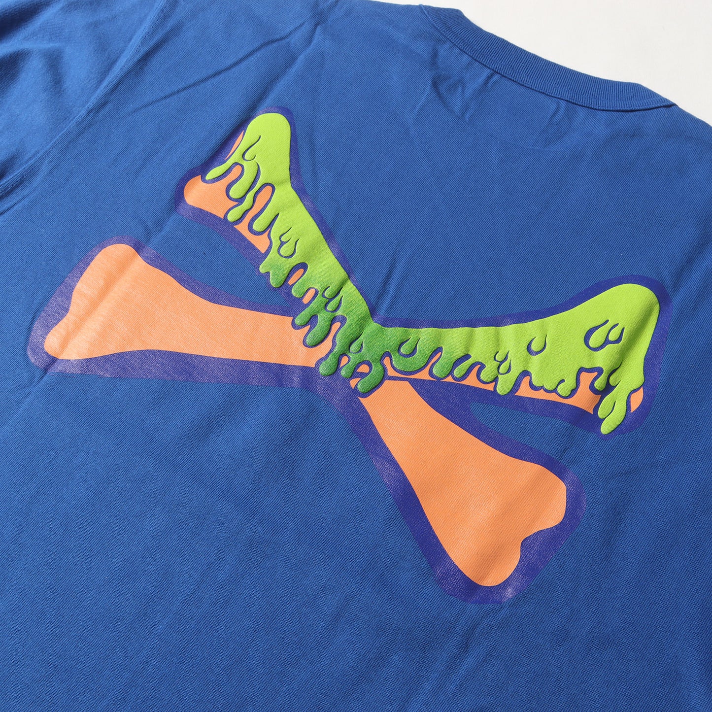 ×MIN-NANO クロスボーン ロングスリーブ Tシャツ(SLIMY BONES.DESIGN LS 01)