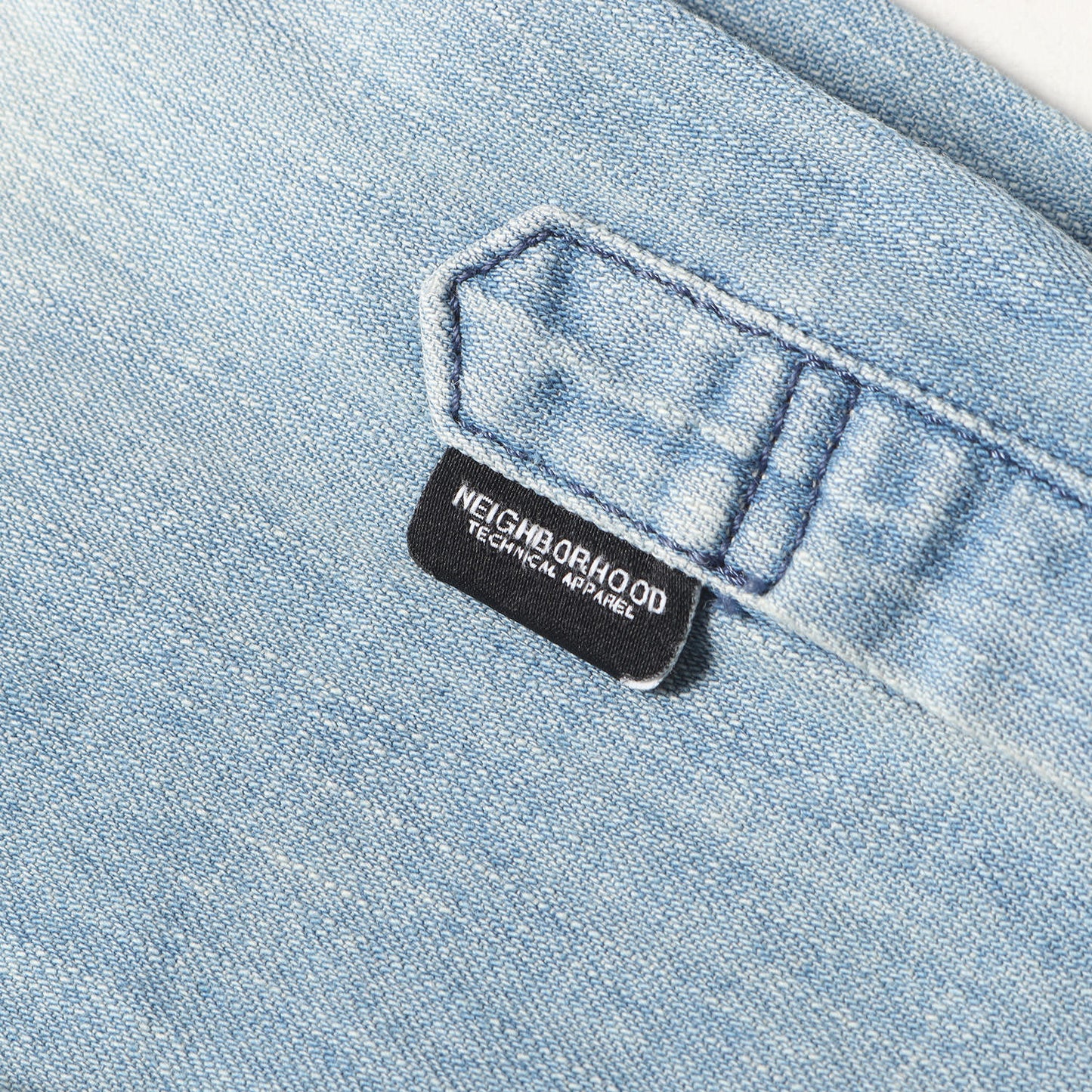 ヴィンテージ加工 コンチョボタン デニム ウエスタンシャツ(HIGHLINER / C-SHIRT. LS)