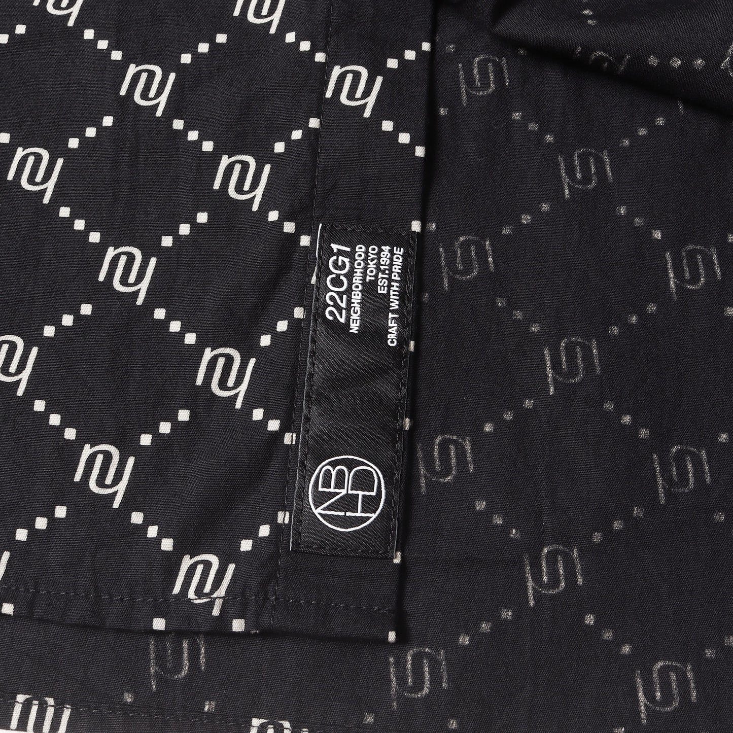 22SS モノグラム コットン 半袖シャツ(MONOGRAM / C-SHIRT. SS)