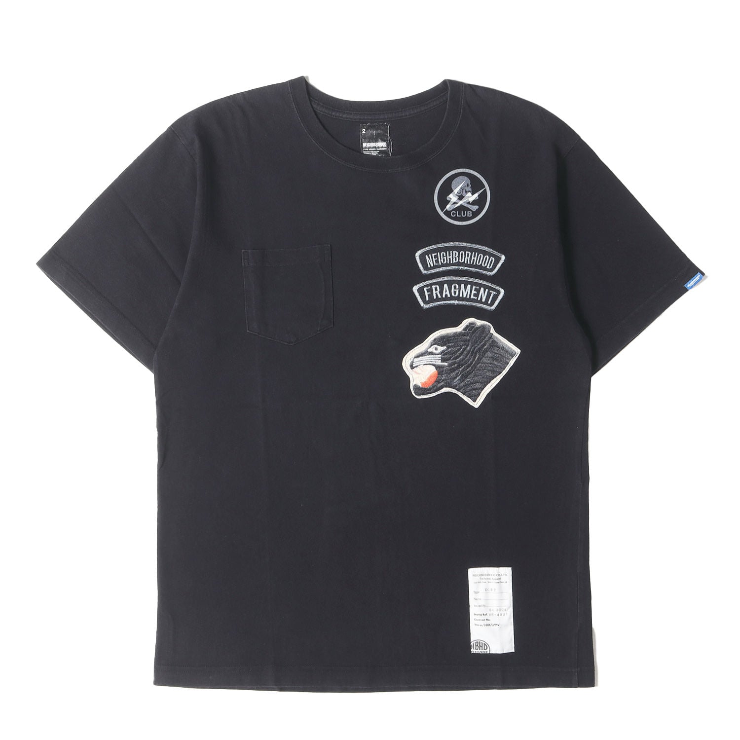 fragment design 転写プリント ポケット Tシャツ - ブランド古着の通販 
