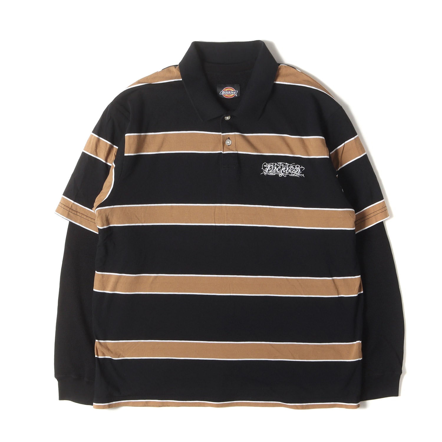Supreme (シュプリーム) 24AW ×Dickies サーマル レイヤード ボーダー 