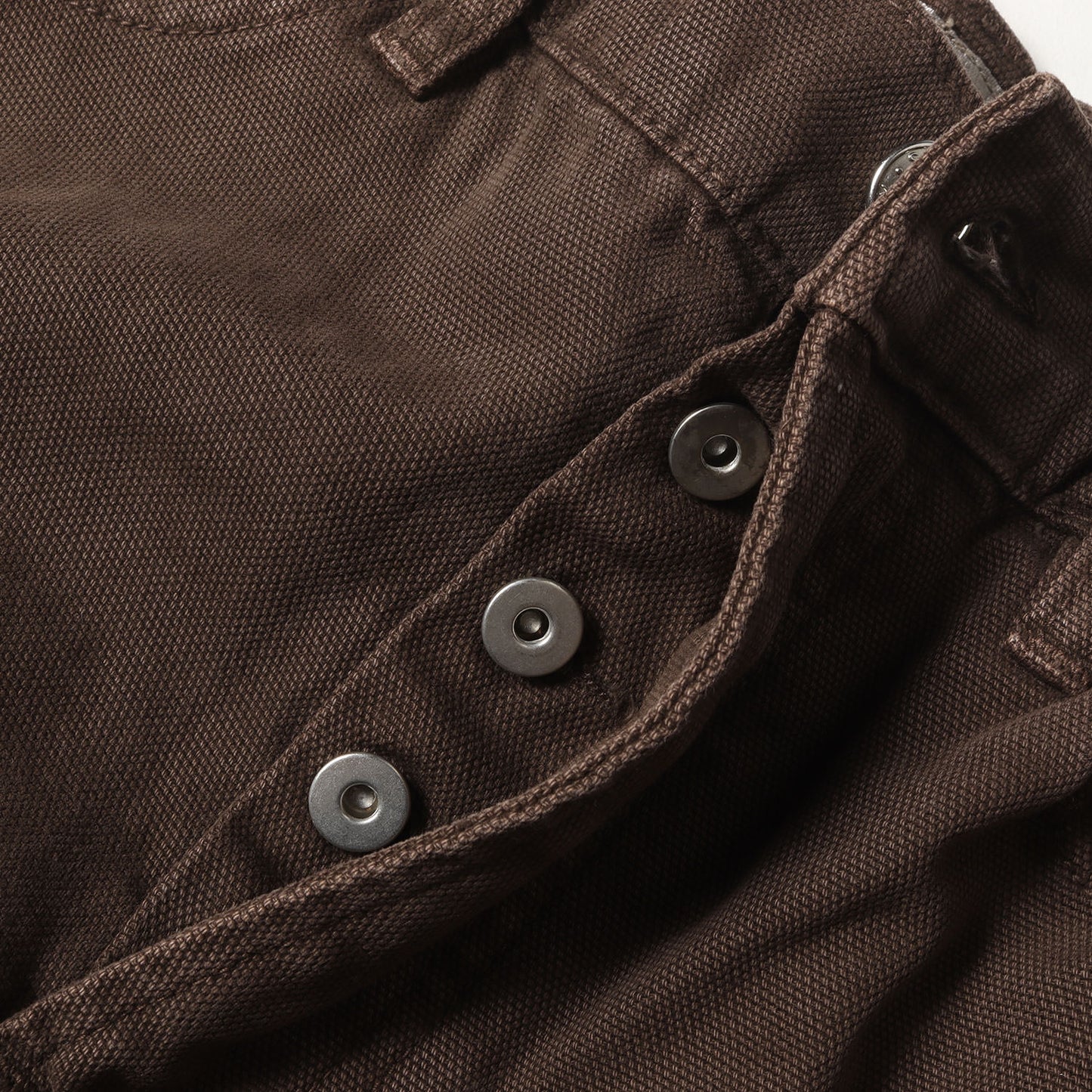 24SS ウォッシュ加工 キャンバス 5ポケット パンツ(CLASSIC JEANS WASHED CANVAS)