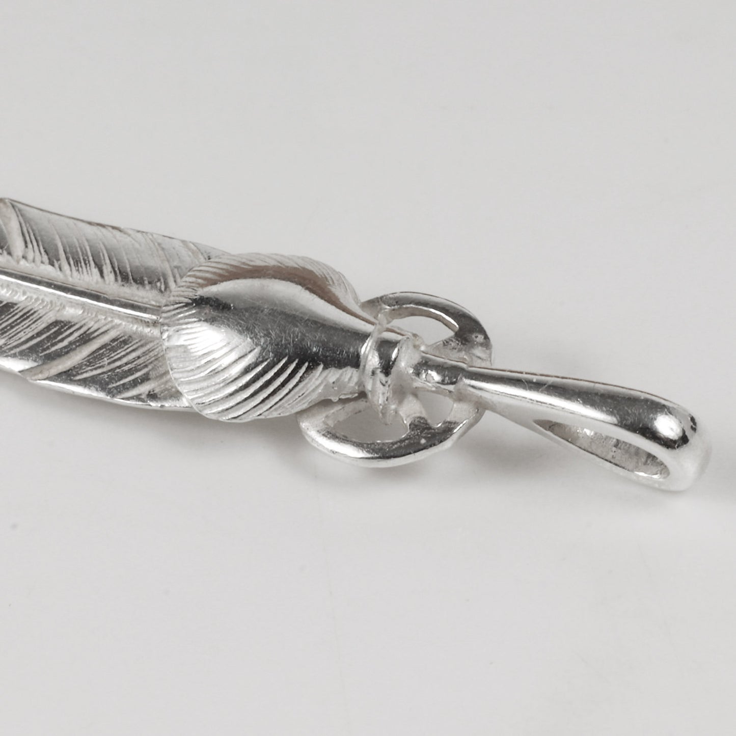 銀ハート ホイール フェザー 小