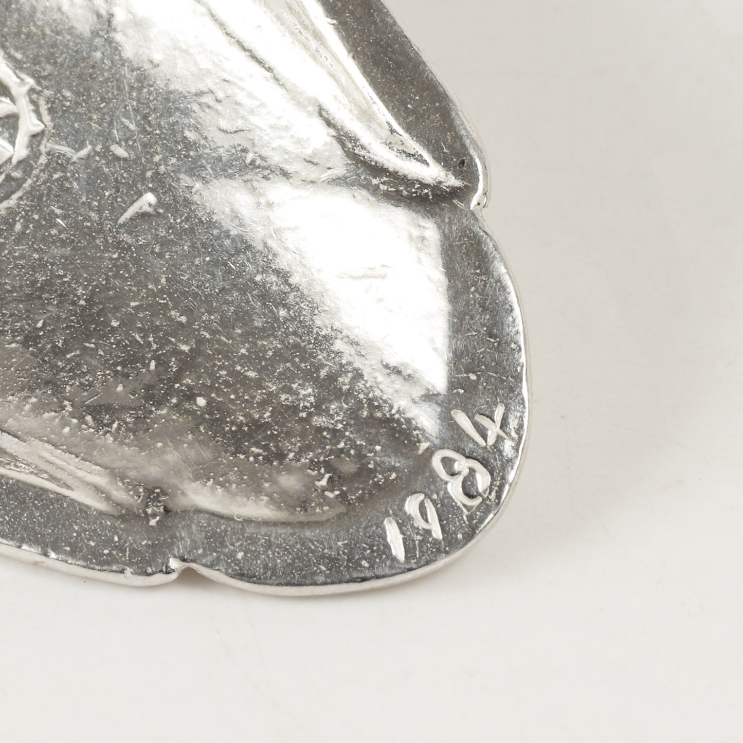 銀縄目ターコイズ スプーン トップ