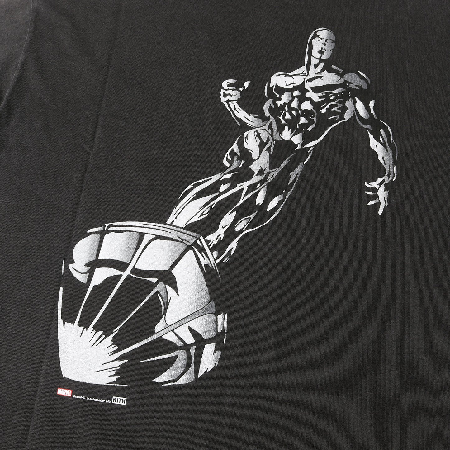 24SS ×MARVEL ヴィンテージ加工 シルバーサーファー Tシャツ(Silver Surfer Vintage Tee)