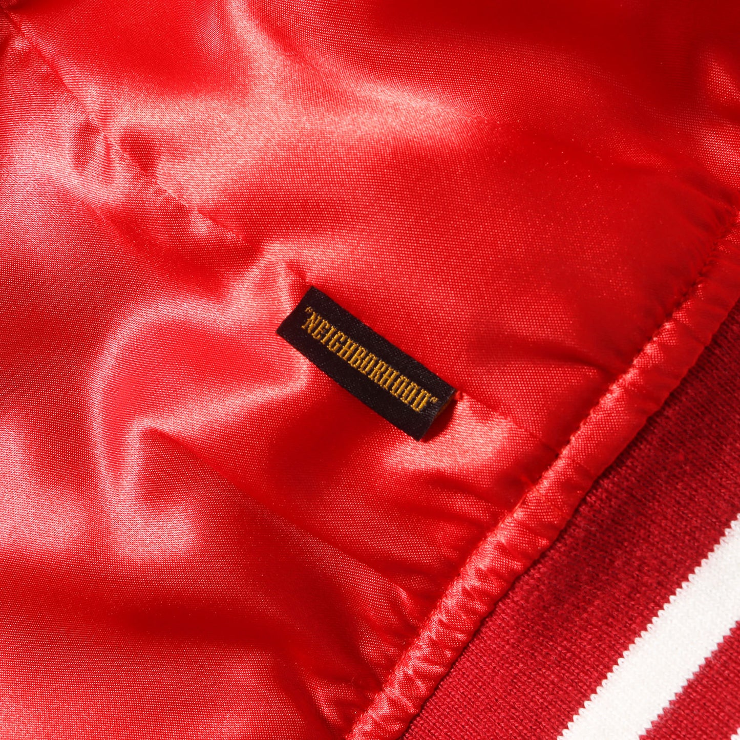 メッセージロゴ サテン スタジャン(B.B. EM / E-JKT)