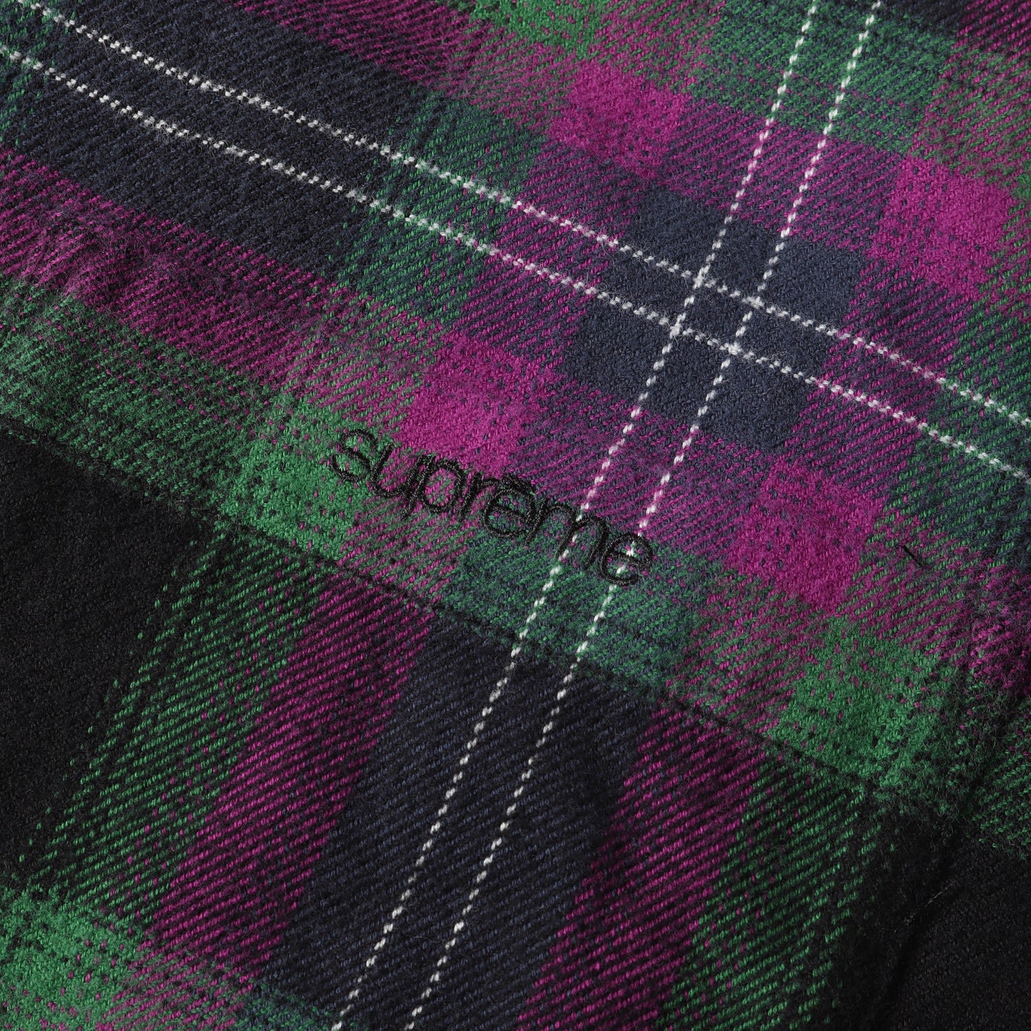 22AW ブラッシュド チェック ボタンダウン フランネルシャツ(Brushed Plaid Flannel Shirt)
