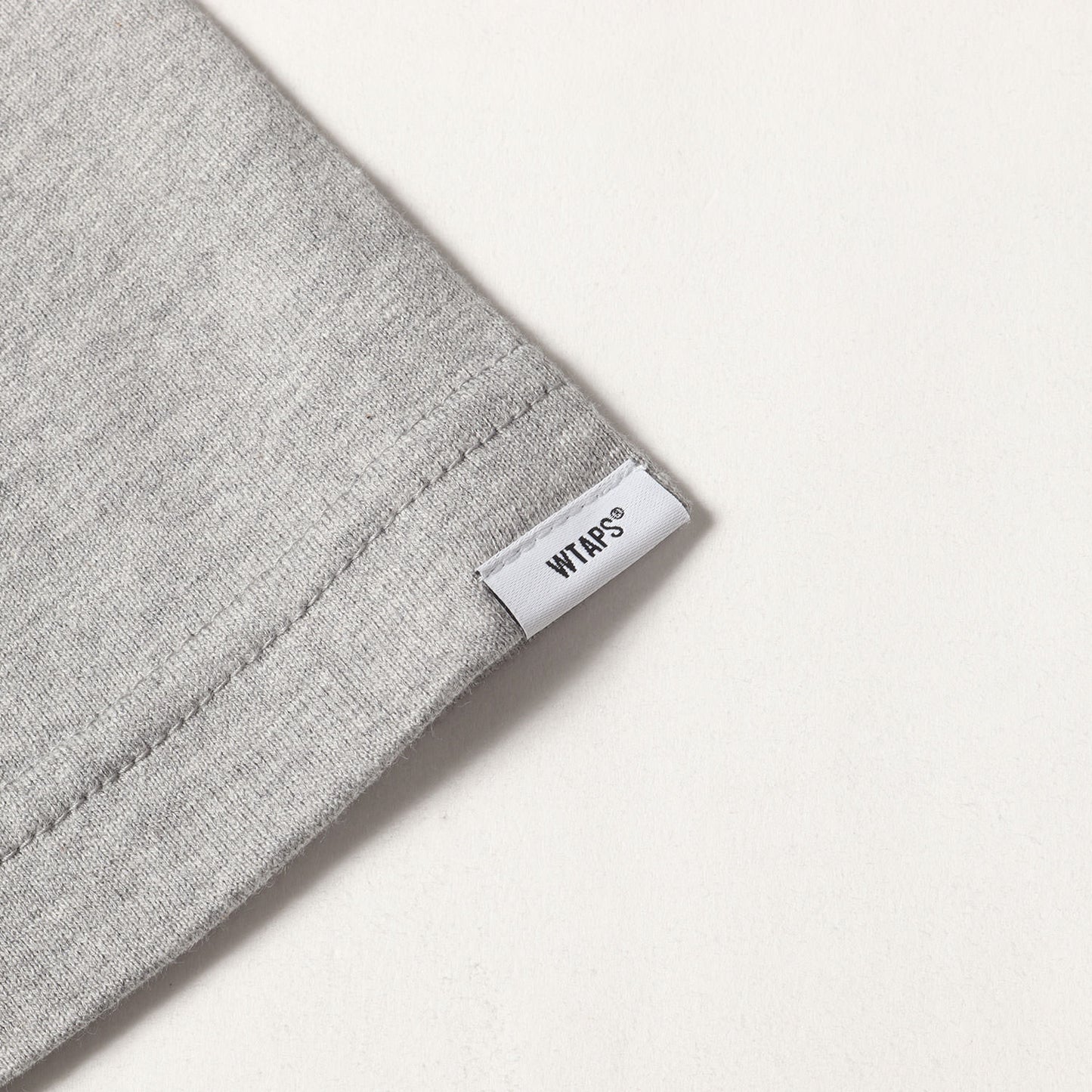 23SS wtvuaロゴ刺繍 クルーネック Tシャツ(WTVUA / SS / COTTON)