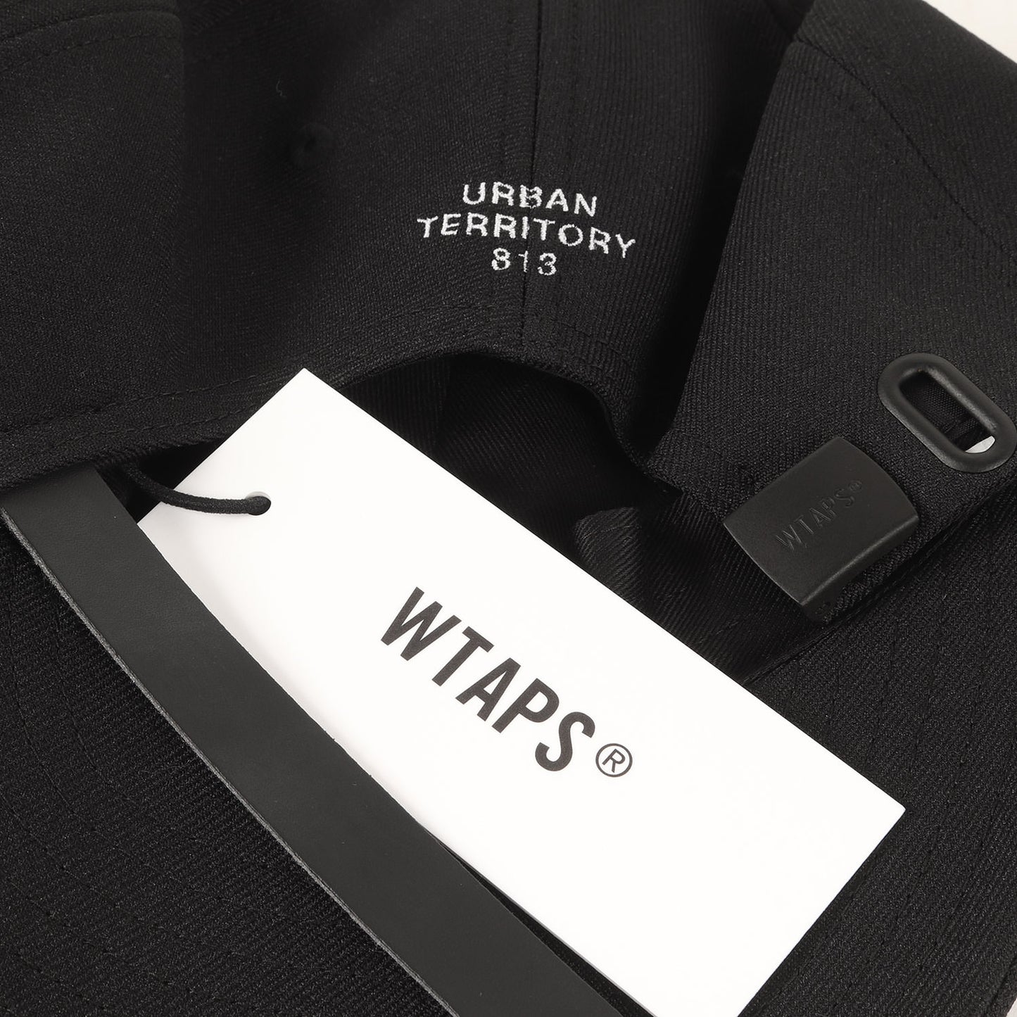 23AW ロゴ刺繍 6パネルキャップ(T-6M 01 / CAP / POLY. TWILL. PROTECT)