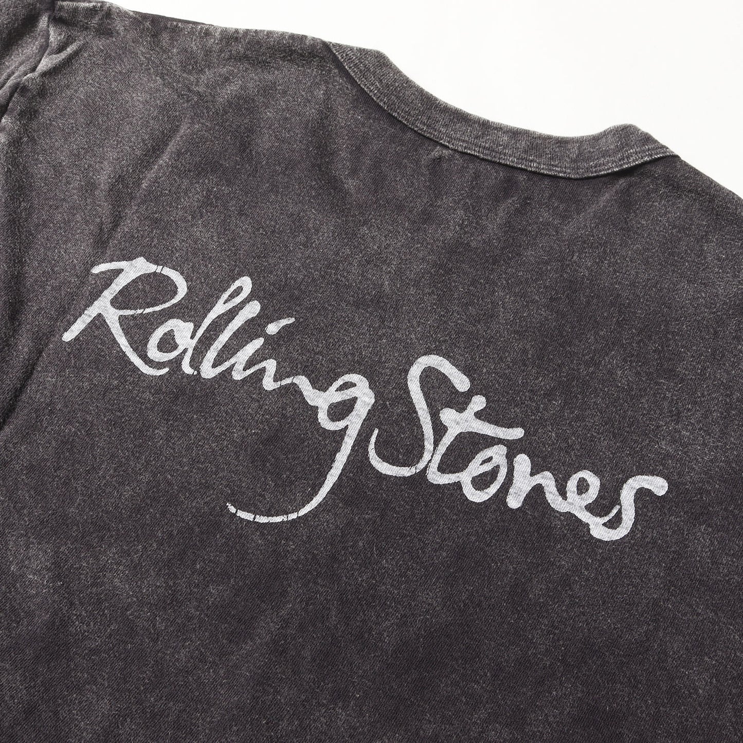 21SS ×The Rolling Stones ピグメントダイ加工 ミック・ジャガー フォト Tシャツ