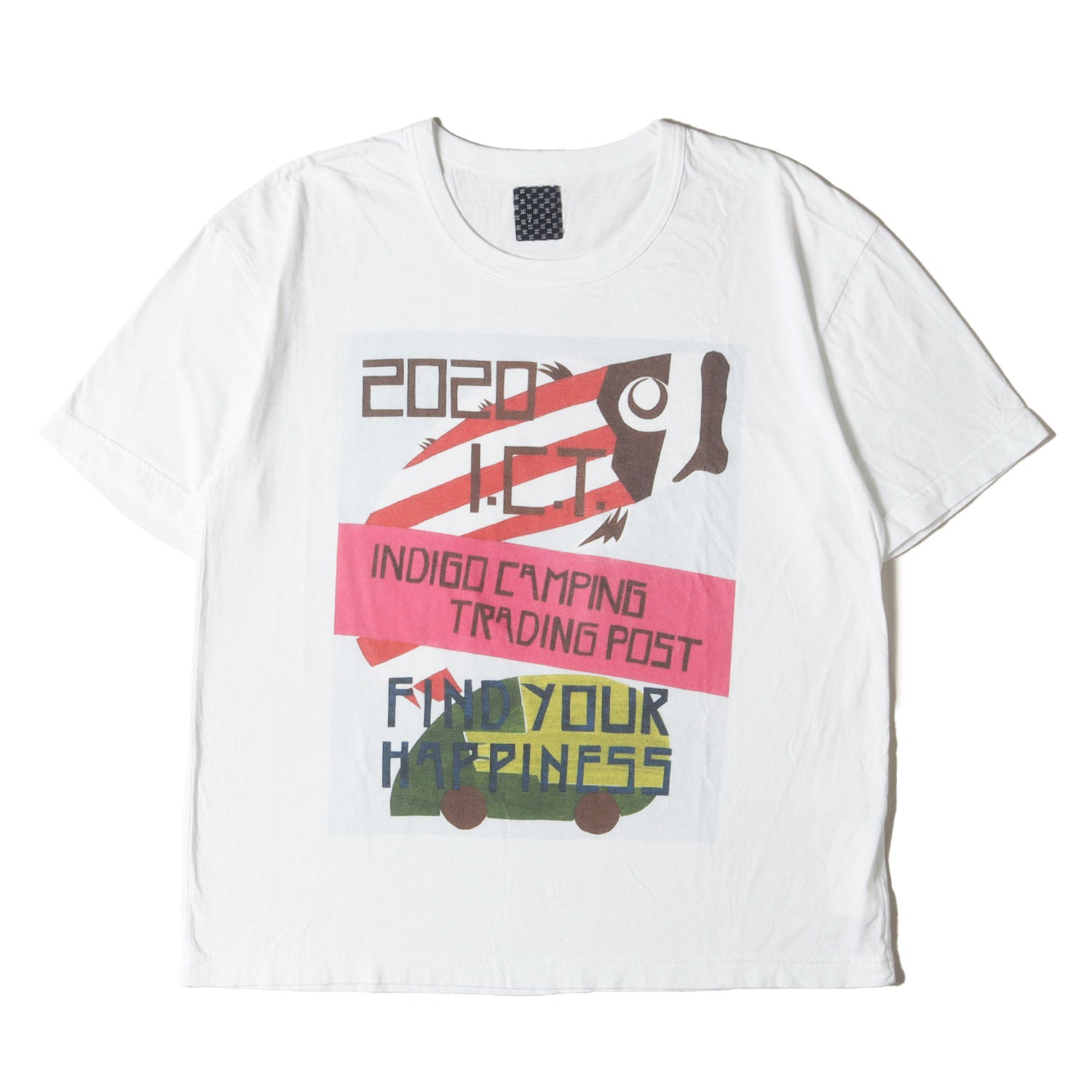 visvim (ビズビム) 20SS I.C.T 鯉のぼり グラフィック Tシャツ(JUMBO 