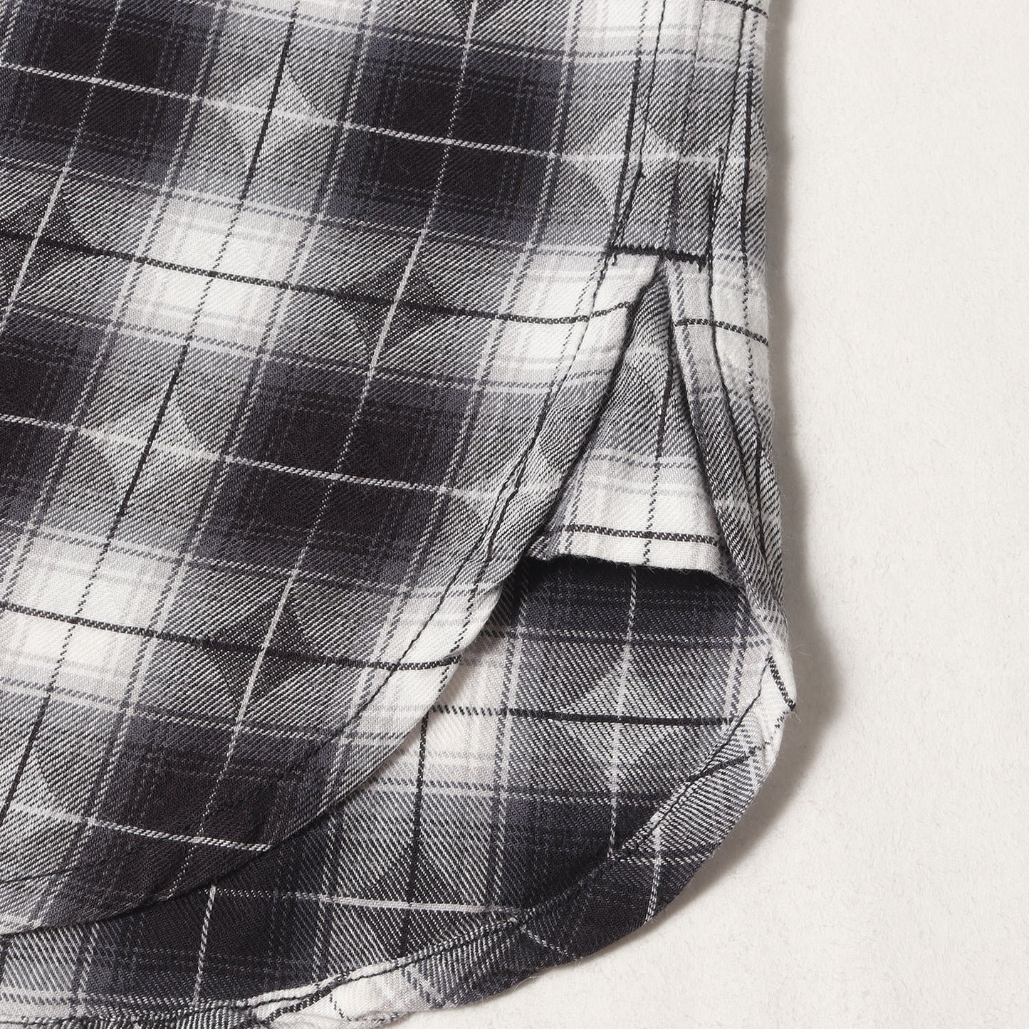 00s ダイヤチェック コットン シャツ