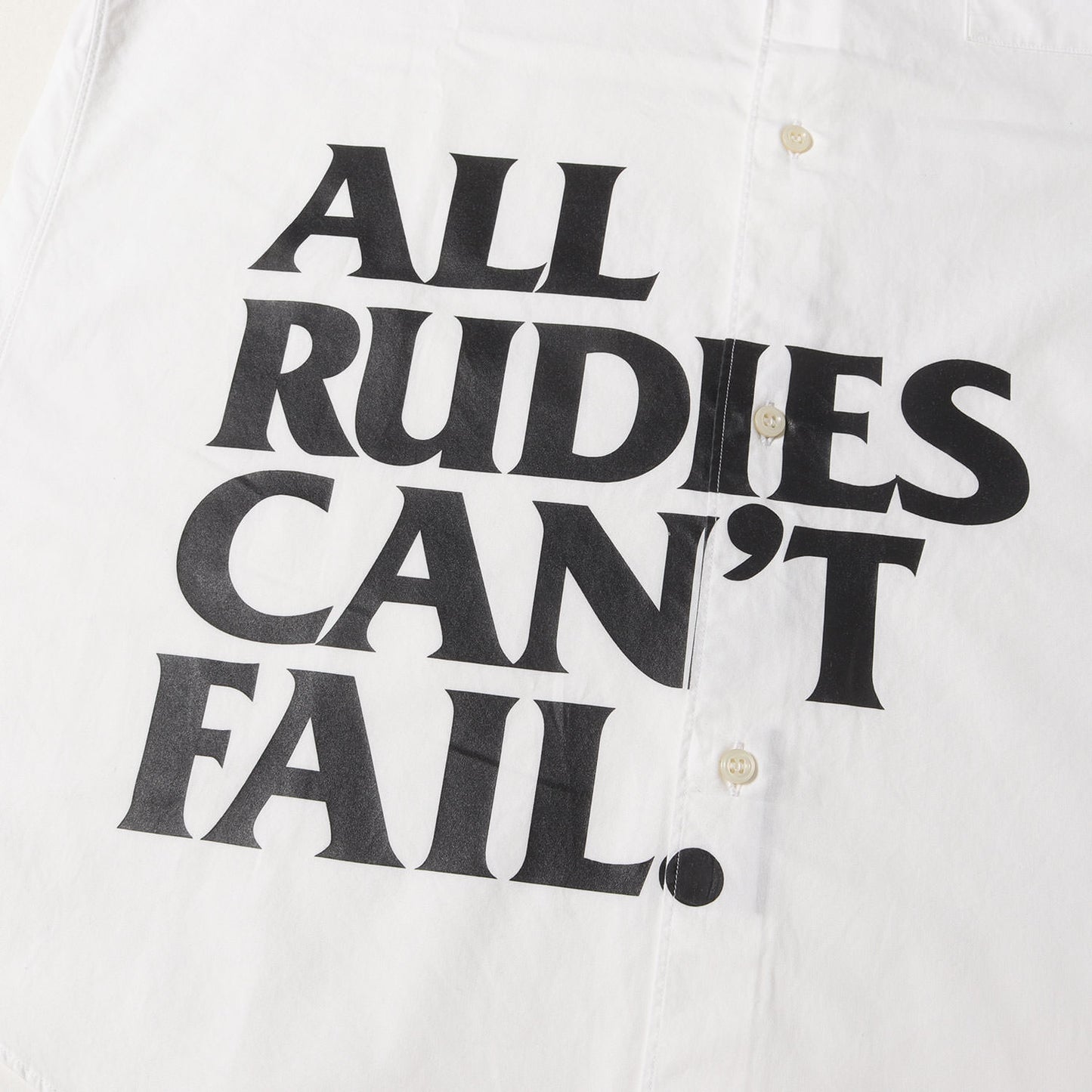 00s PHILOSOPHY ZINE コットンブロード シャツ