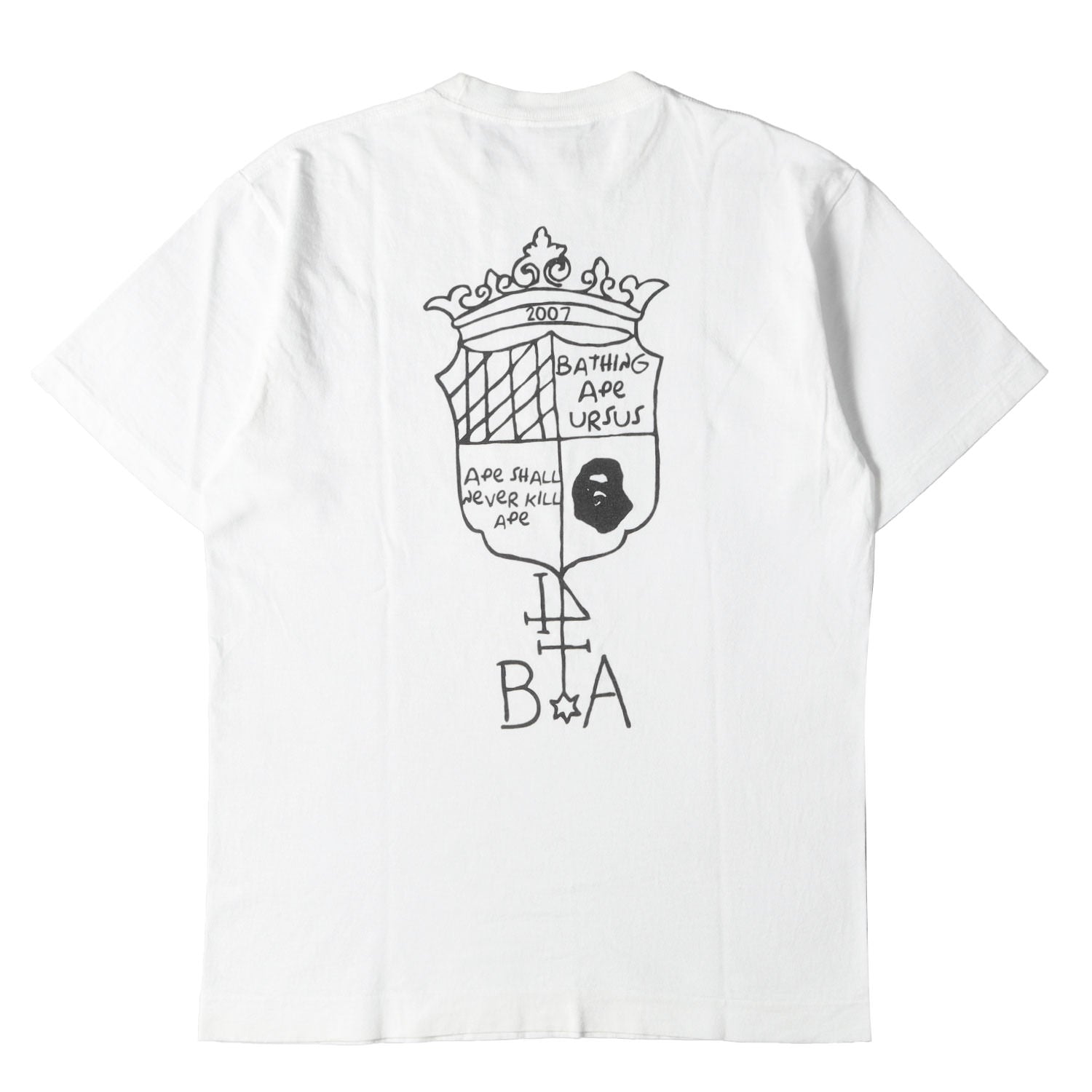 A BATHING APE (ア ベイシング エイプ) 00s URSUS BAPE エンブレムロゴ 