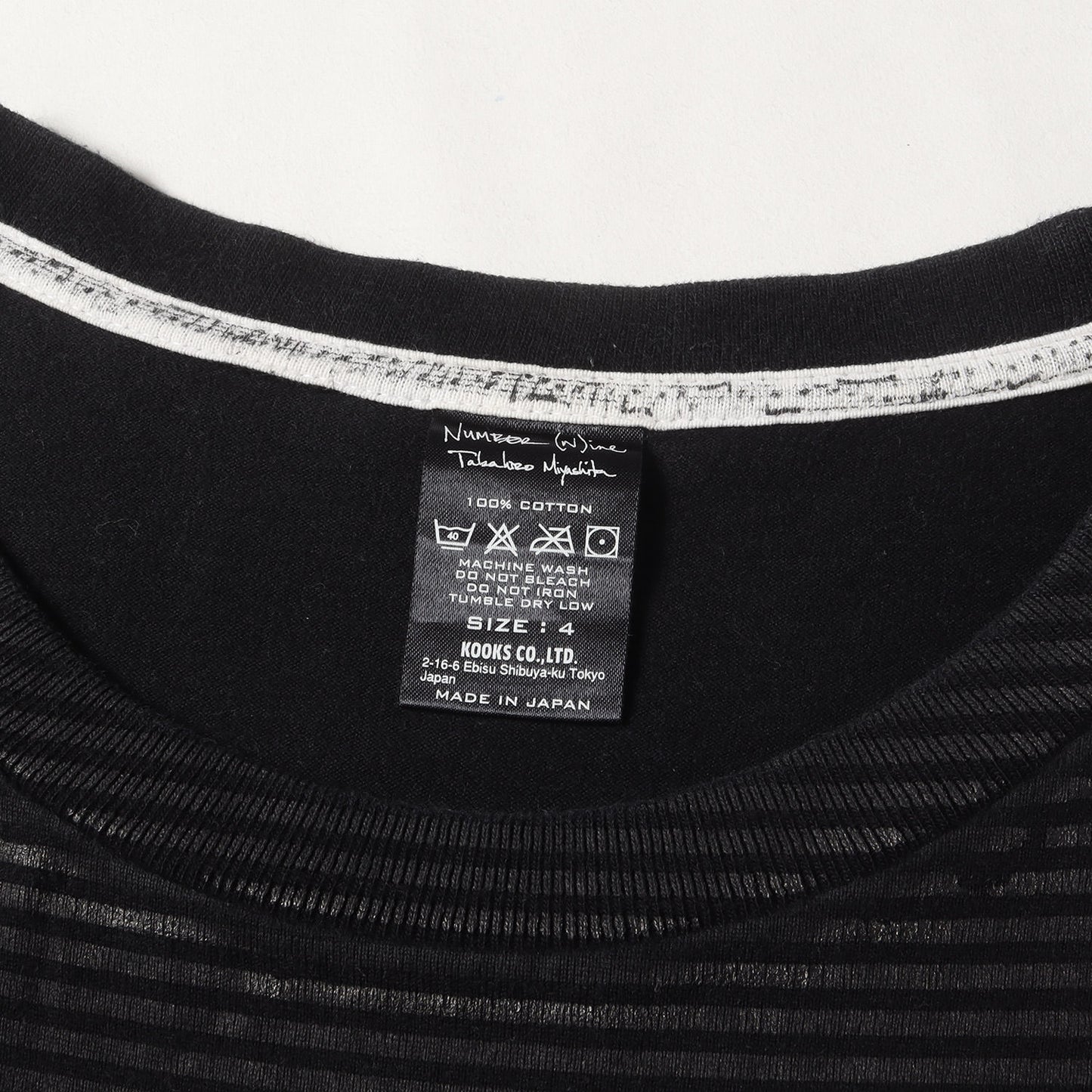 09SS THE LONESOME HEROES期 ペンキボーダー ポケット Tシャツ