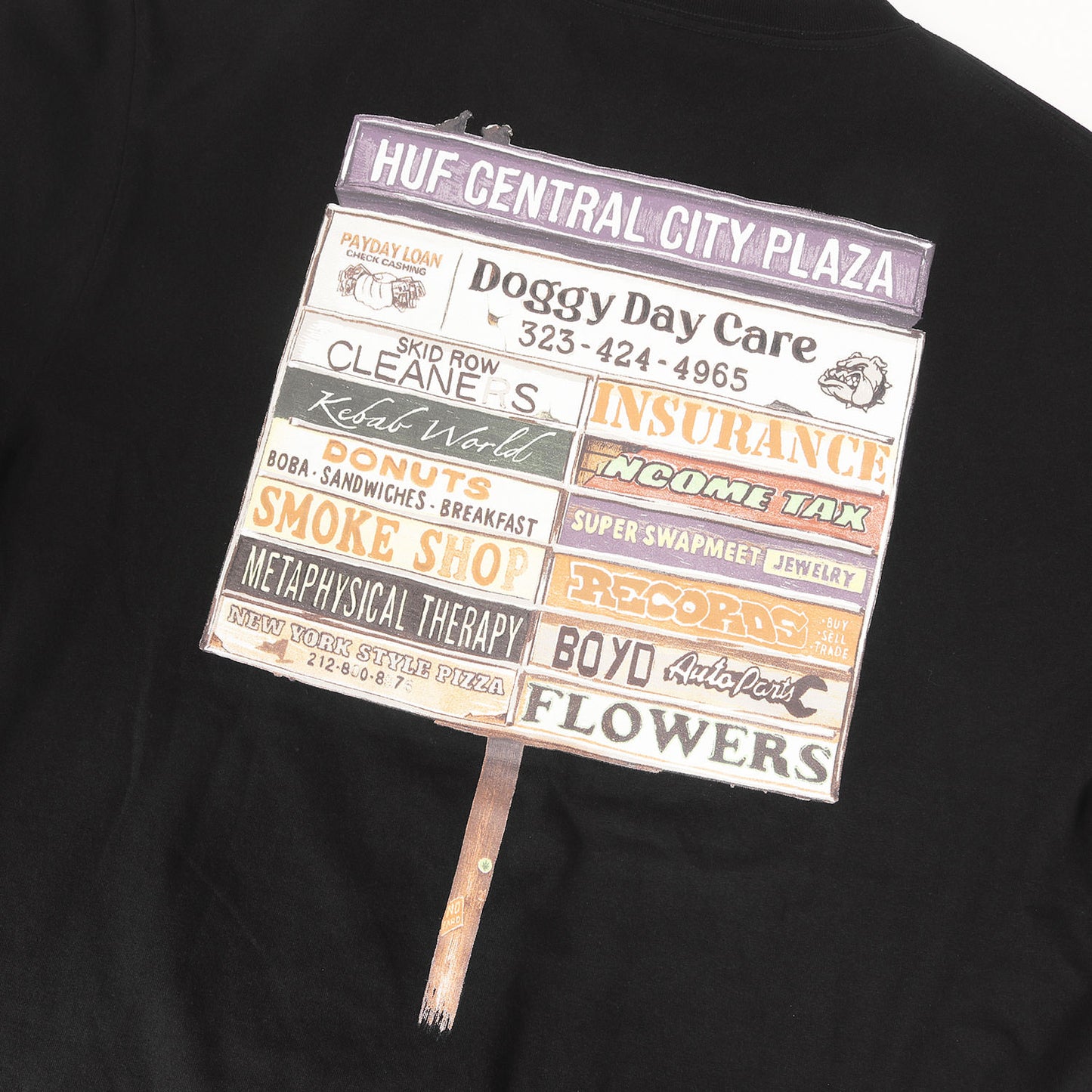 25SS グラフィック クルーネック Tシャツ(PLAZA TEE)