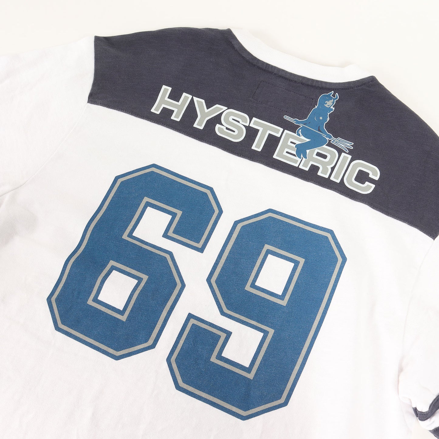 24AW ×HYSTERIC GLAMOUR フットボール ヘビー Tシャツ(69 Football Top)