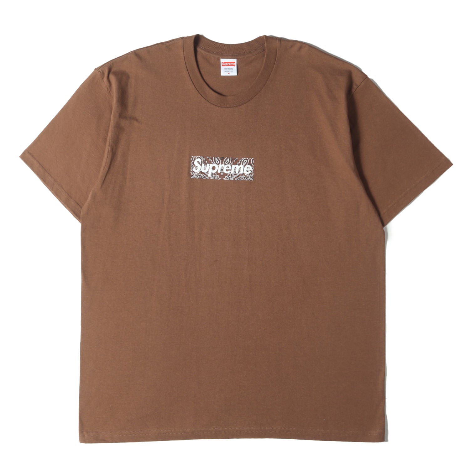 supreme バンダナBOXロゴTシャツ SupremeバンダナボックスロゴTシャツ