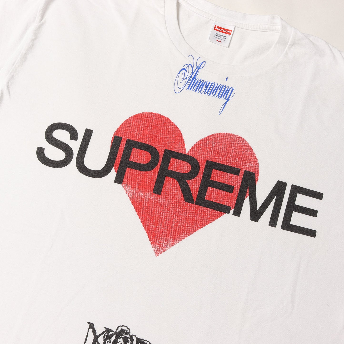 25SS ハート グラフィック Tシャツ(Announcing Tee)