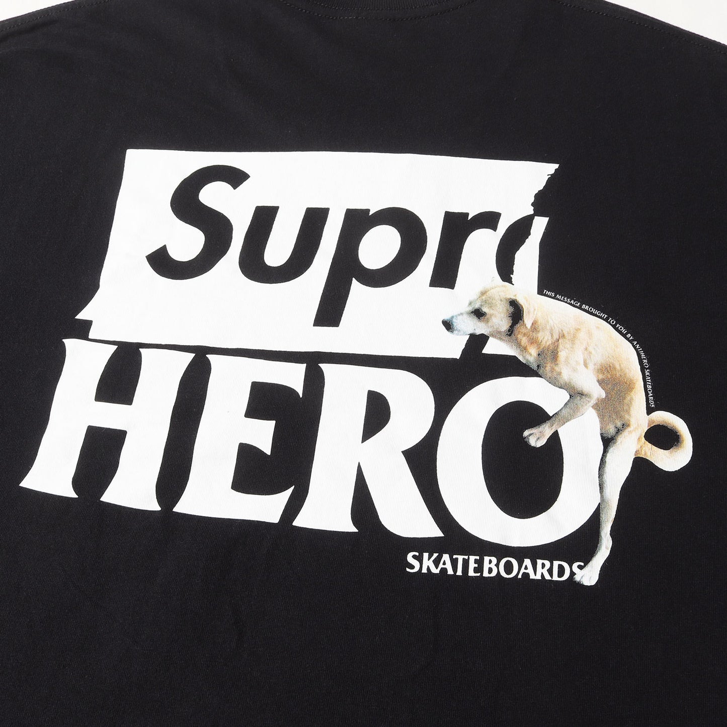 22SS ×ANTIHERO ドッグ コラボロゴ Tシャツ(Dog Tee)