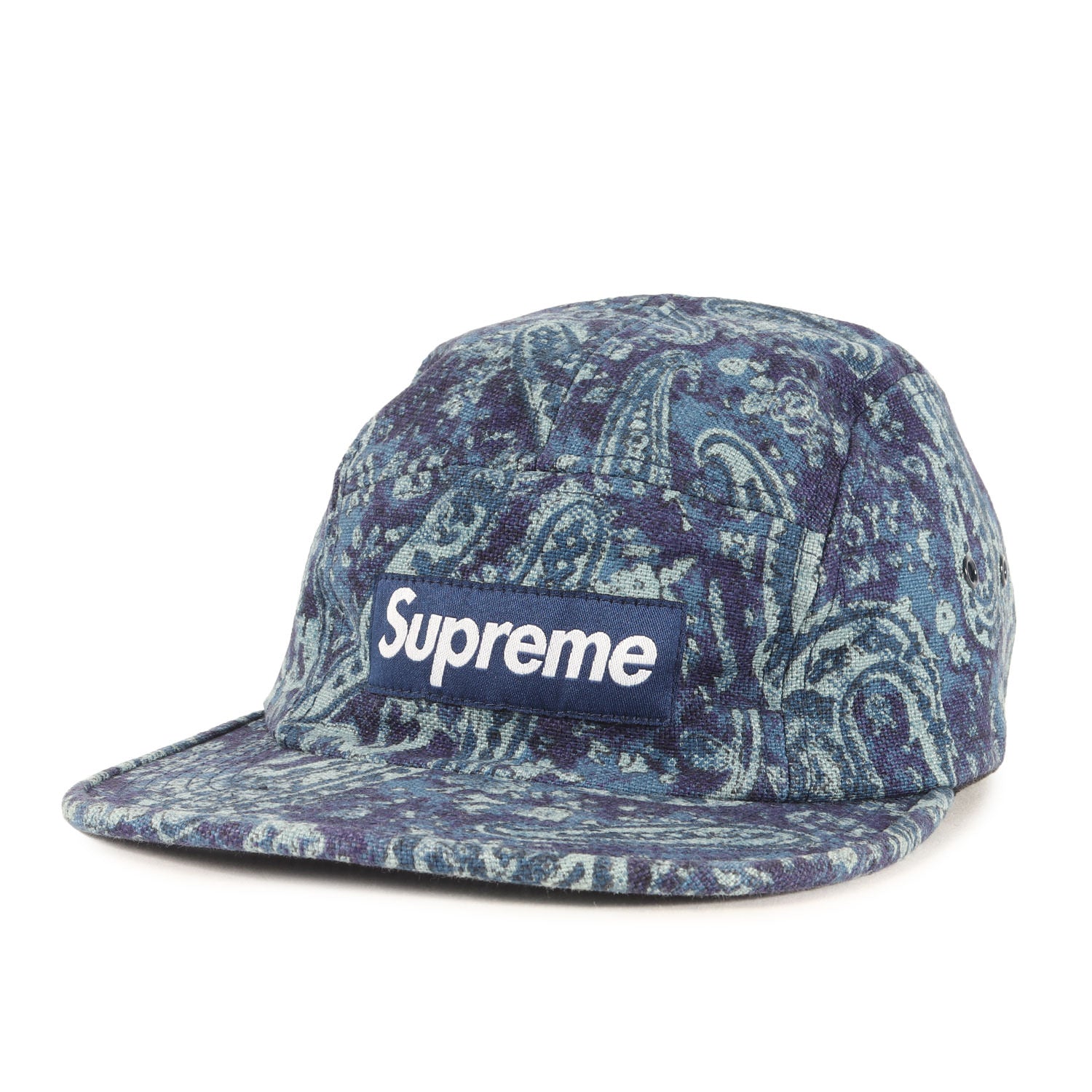 Supreme ペイズリー柄ボックスロゴキャップ Liberty ペイズリー BOX