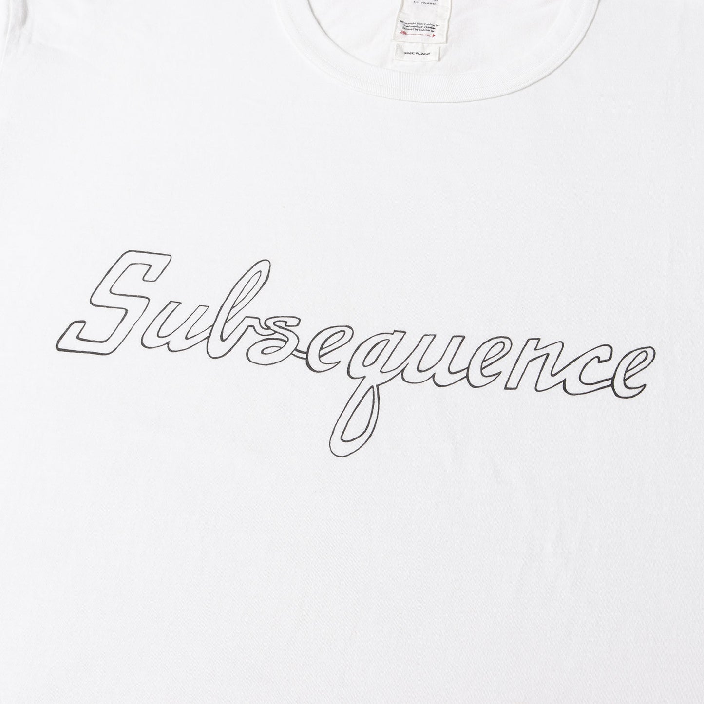 Subsequence ロゴ ジャンボ Tシャツ(JUMBO TEE S/S)