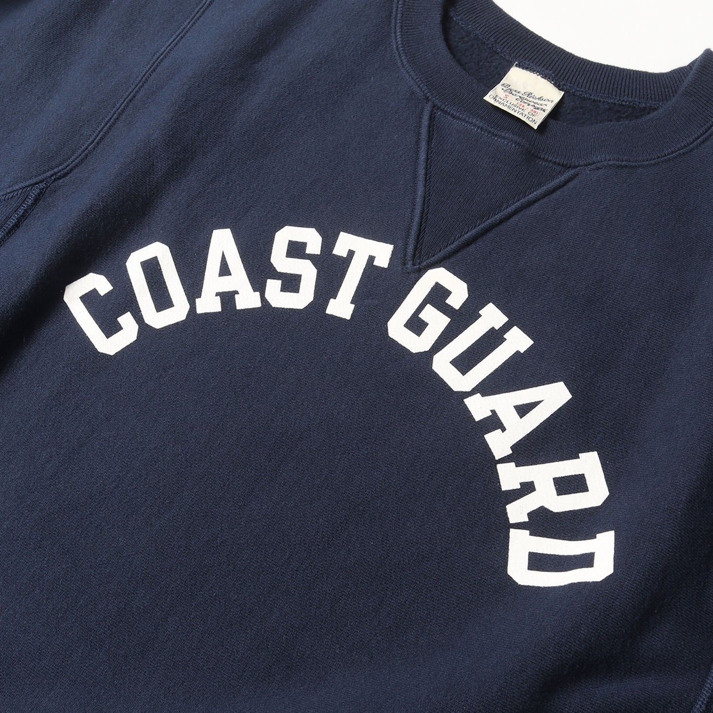 CORST GUARD リバースウィーブ 前V スウェット (HORIZONTAL KNITTING SWEAT SHIRT)