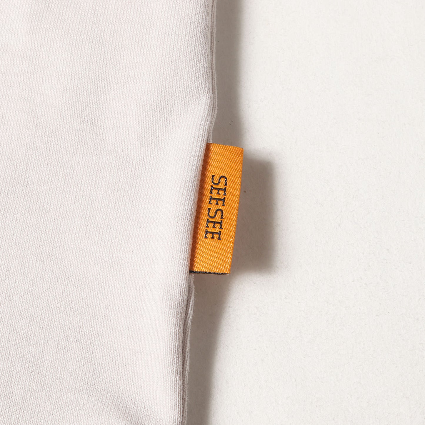 ブランドロゴ オーバーサイズ ロングスリーブ ヘビー Tシャツ(SUPER BIG FLAT LONG-SLEEVE TEE)