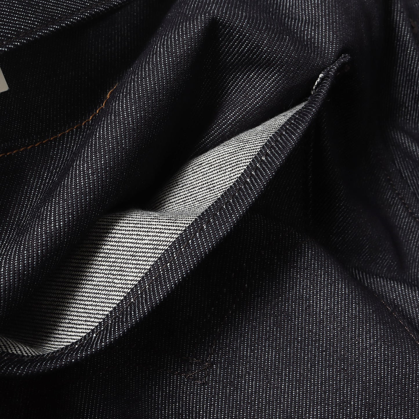 25AW EDIFICE別注 PREMIUM ベルト付き バギー リジッド デニムパンツ(TWISTED BAGGY)