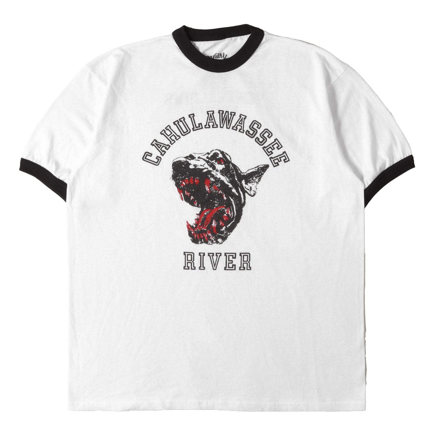 TENDERLOIN (テンダーロイン) マッドドッグ リンガー Tシャツ(RINGER 