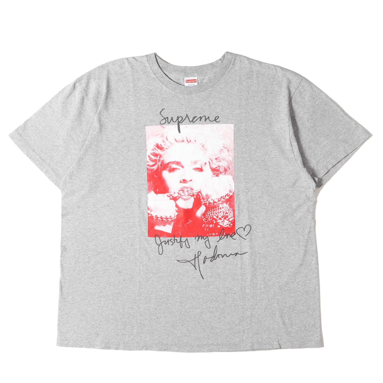 Supreme (シュプリーム) マドンナ フォト クルーネック Tシャツ 