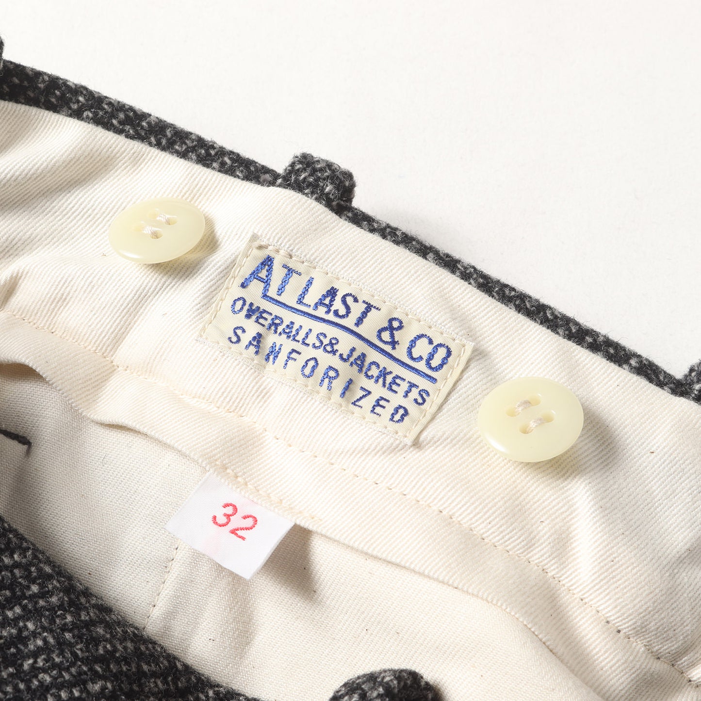 ヘビー ウール トラウザーズパンツ