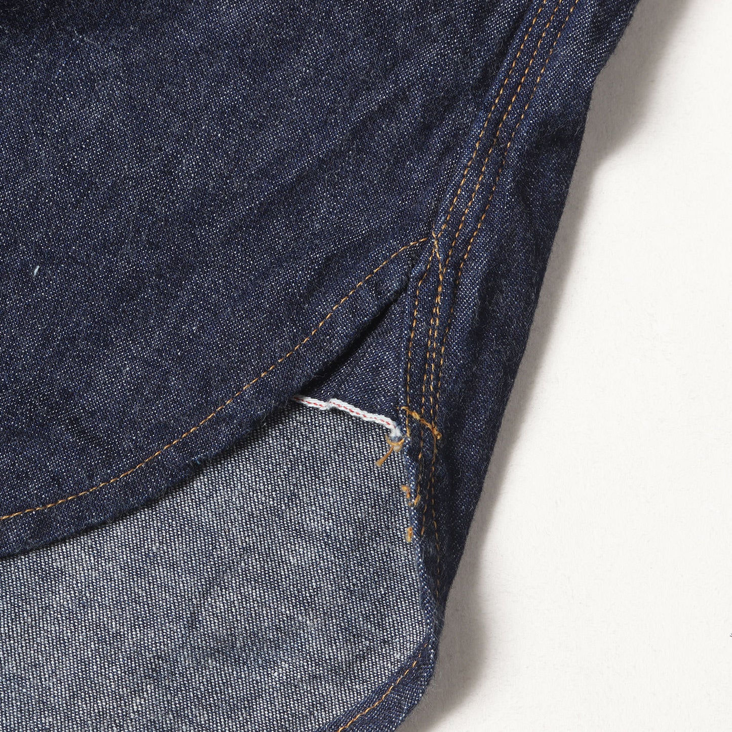 デニム ワークシャツ