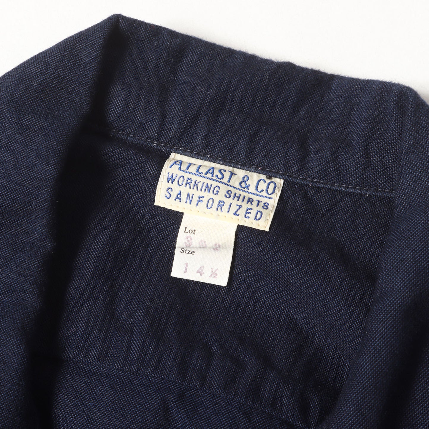 Lot.392 コットンオックス オープンカラー ワークシャツ