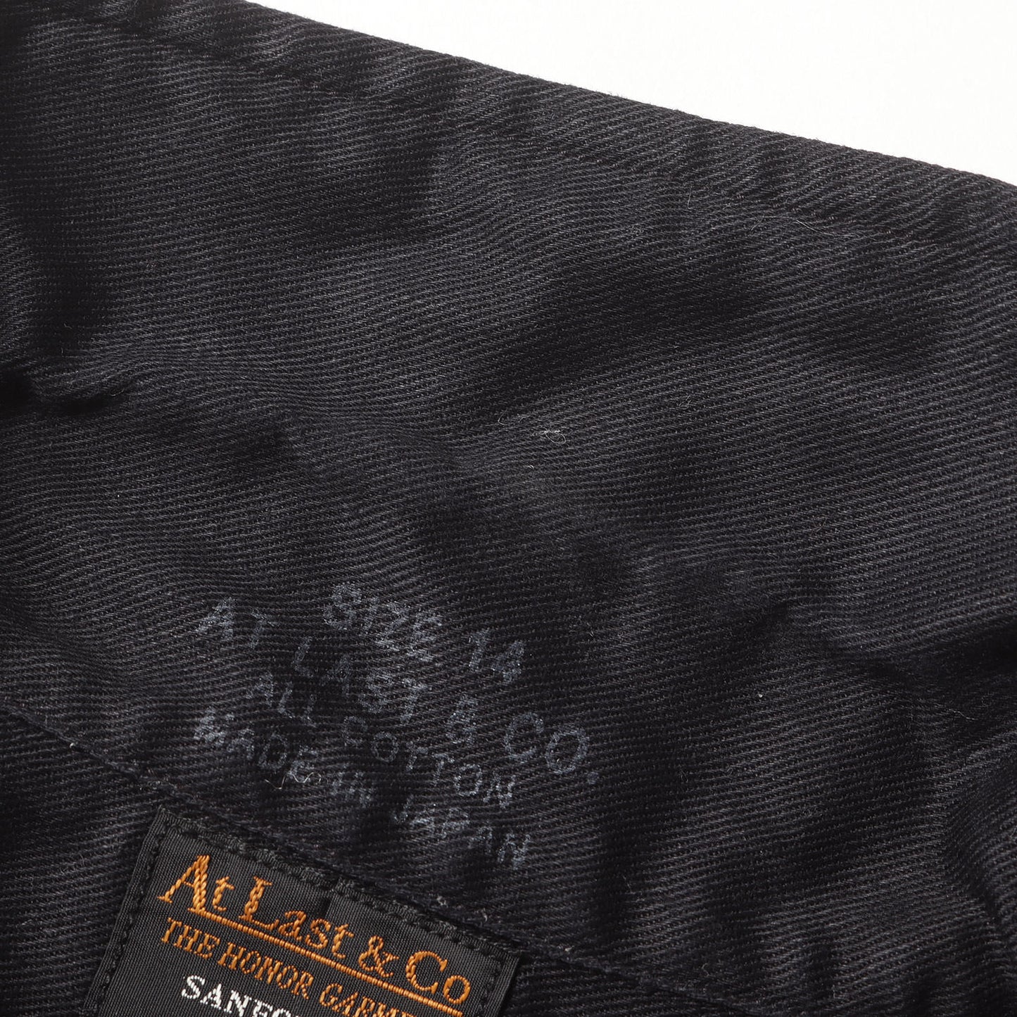 コットンツイル オープンカラー シャツ