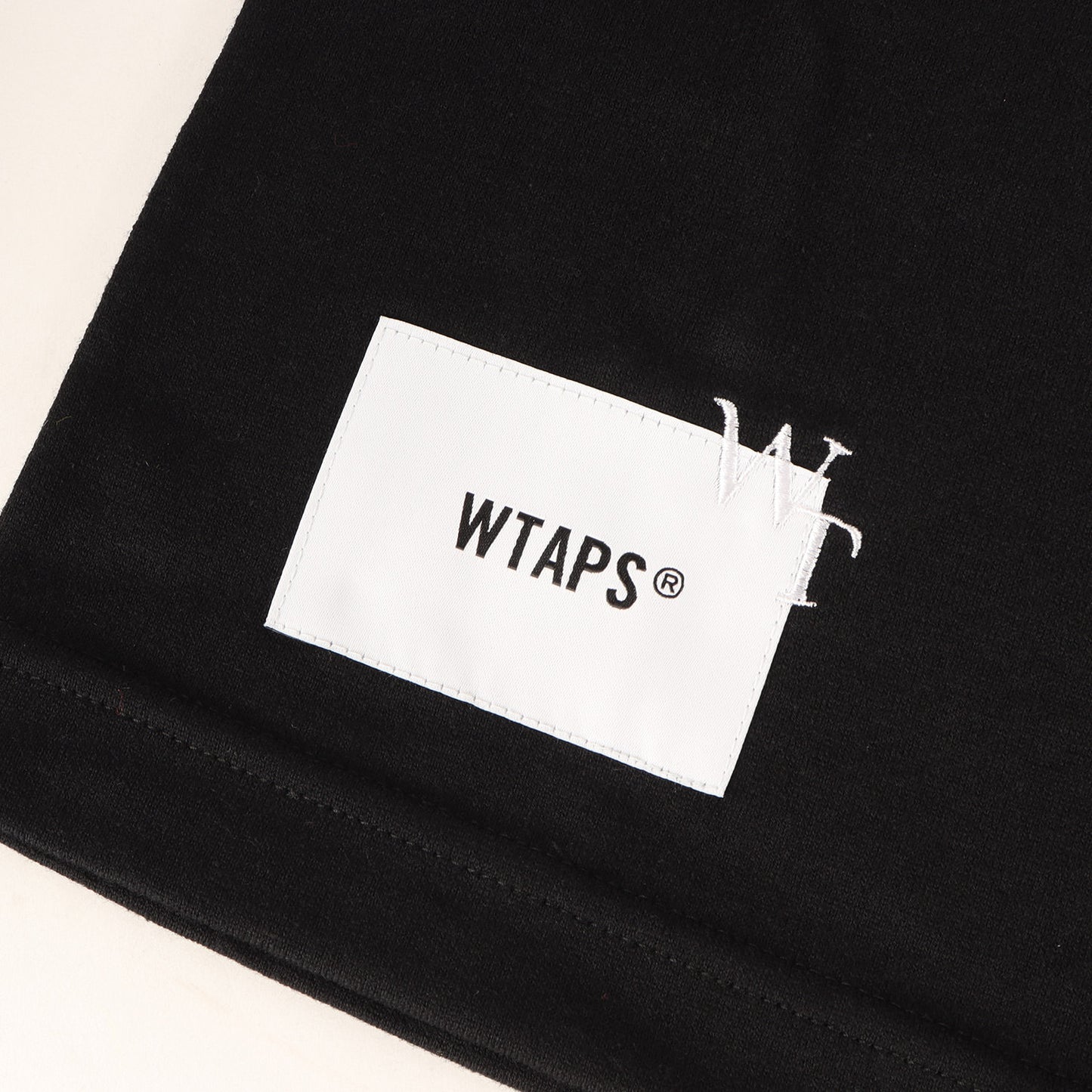 23SS WTロゴ刺繍 クルーネック Tシャツ(ALL / SS / COTTON. LEAGUE)