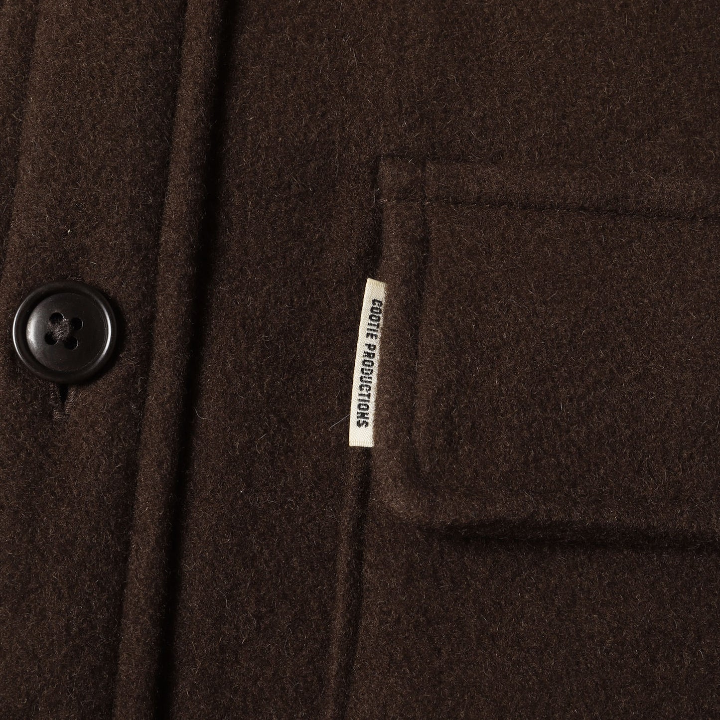 22AW 裏地キルティング メルトン CPOジャケット(CA/W Melton CPO Jacket)