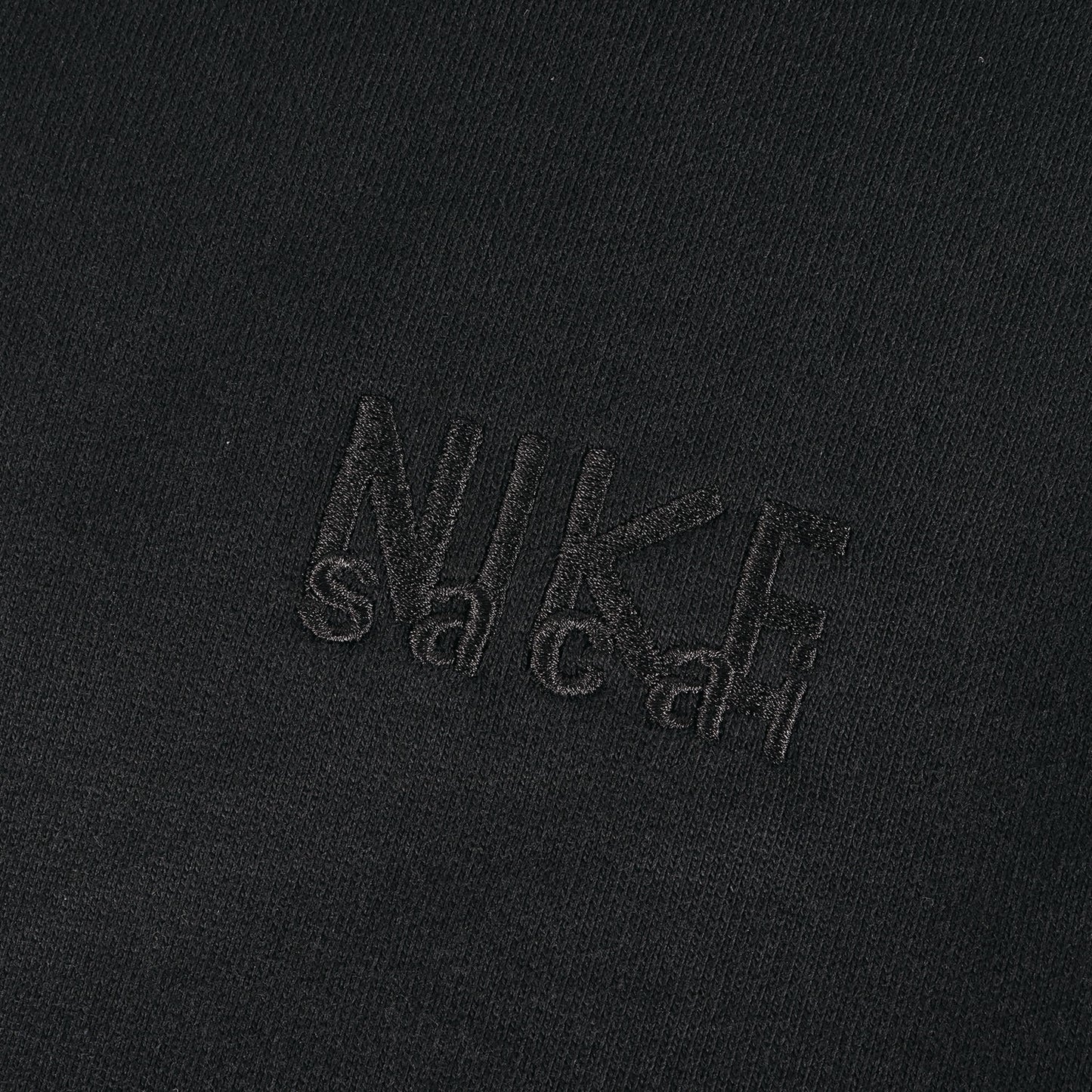 24AW ×NIKE ブランドロゴ刺繍 半袖スウェット