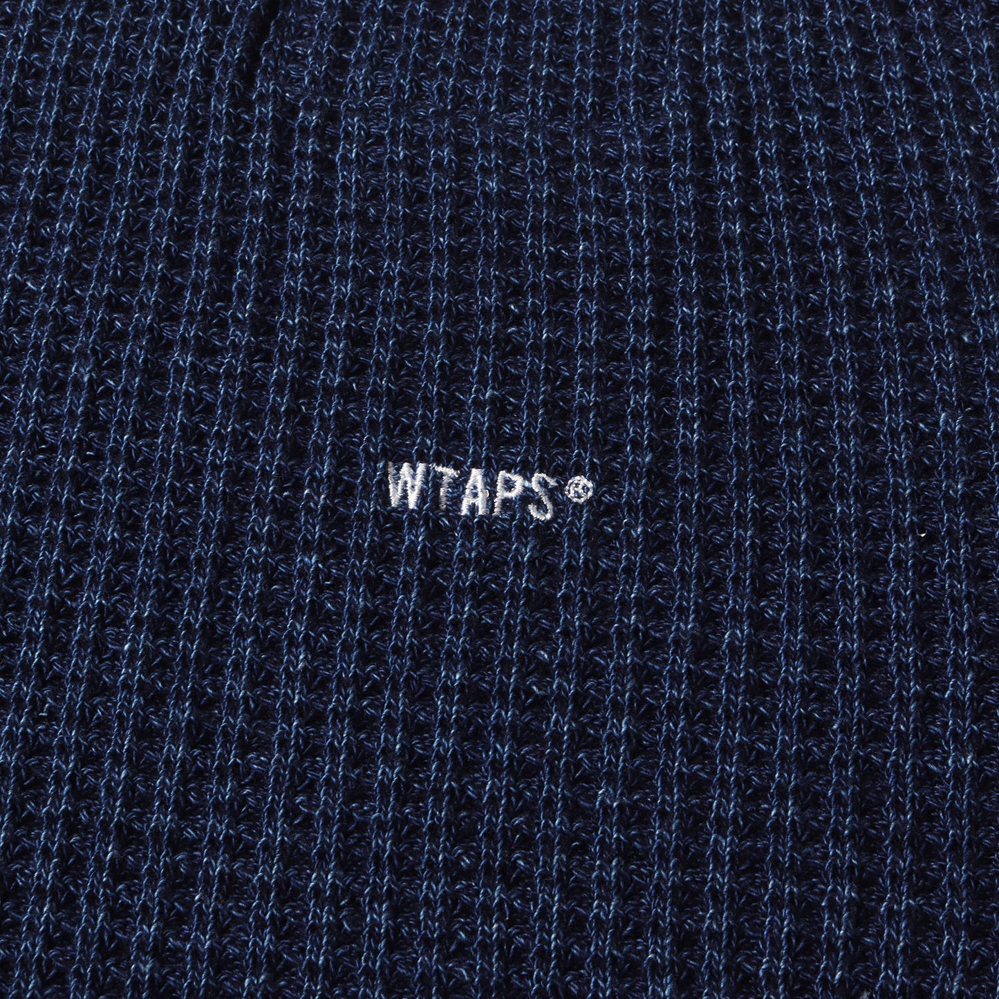 22SS インディゴ ワッフルニット セーター(ALL 02 SWEATER COTTON 04 INDIGO)