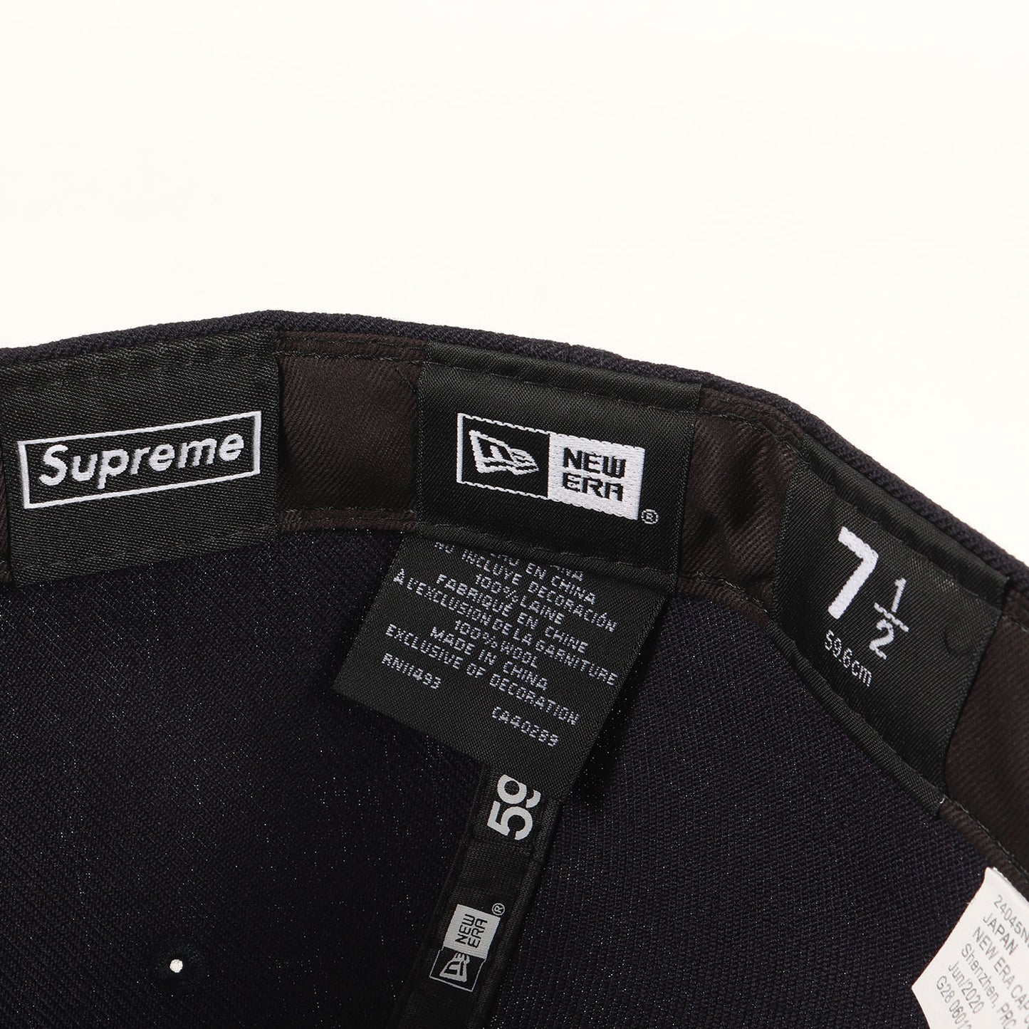 20AW ×NEW ERA BOXロゴ ベースボール キャップ(World Famous Box Logo New Era)