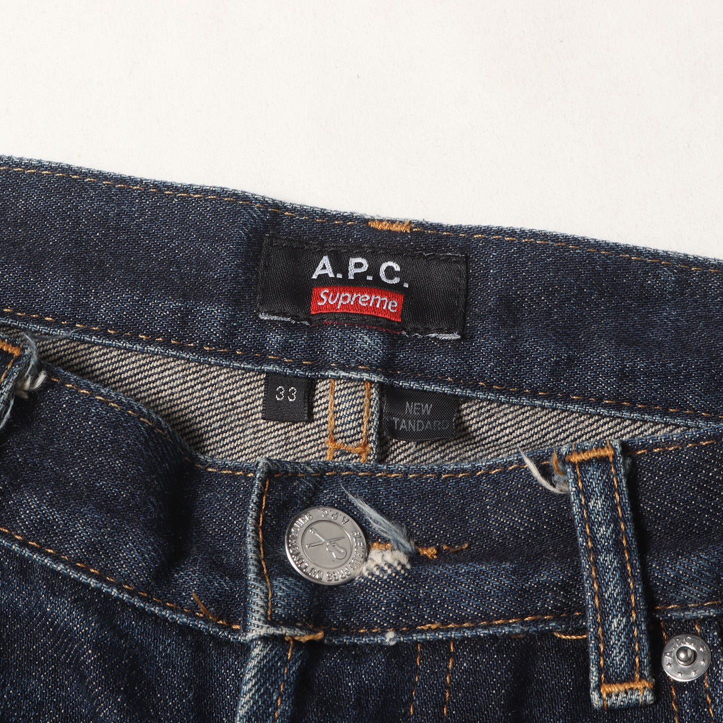 00s ×A.P.C. ニュースタンダード デニムパンツ