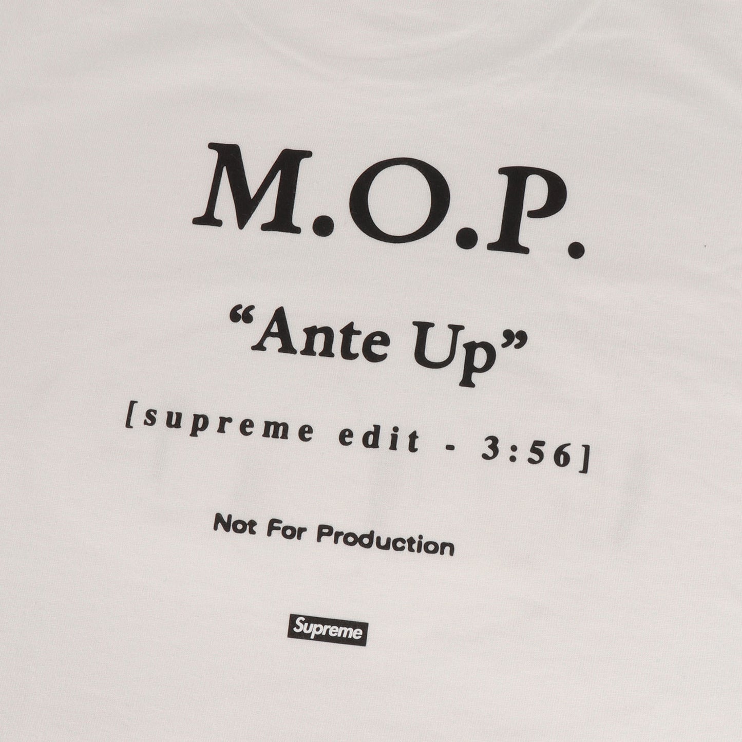 24AW ×M.O.P. アルバムアート Tシャツ(Tee)