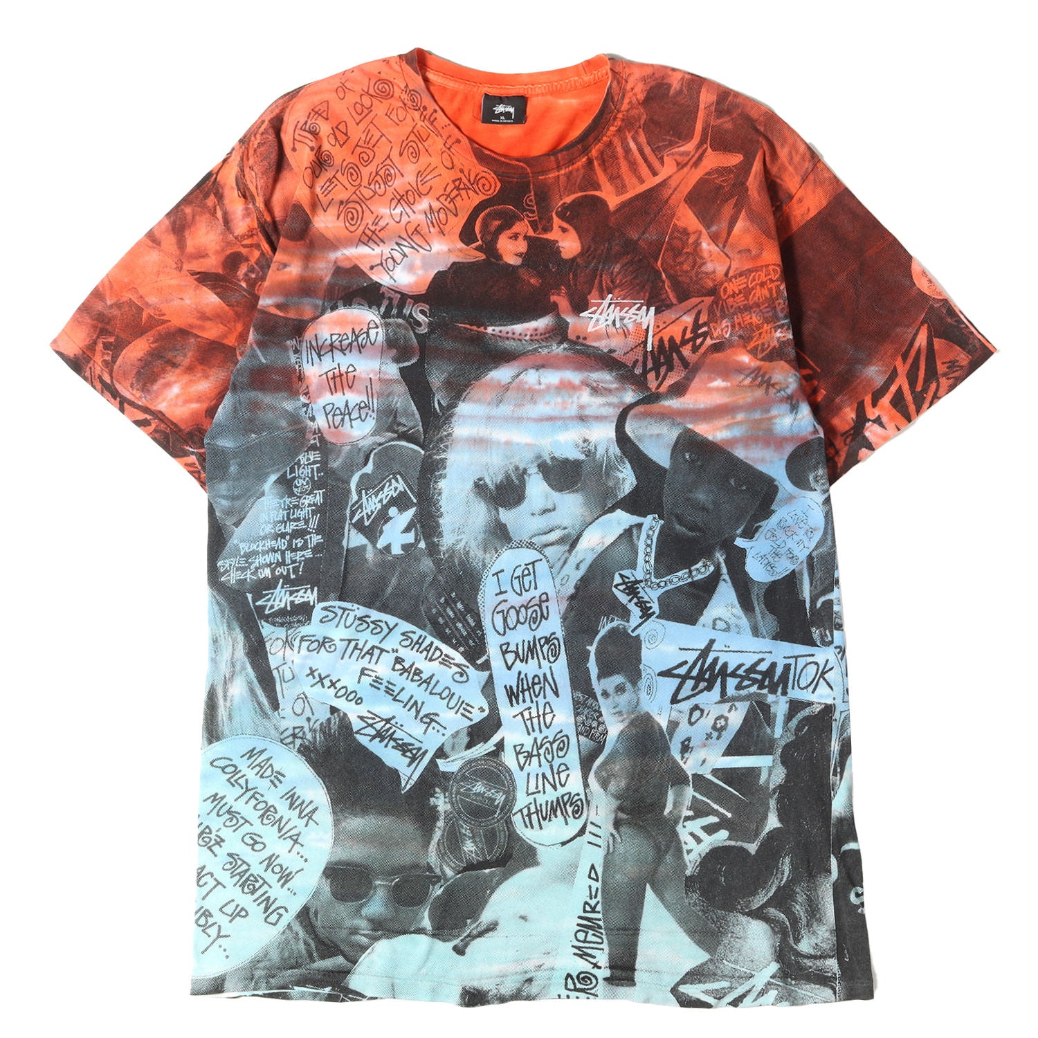STUSSY SPORT ラバープリントクルーネックTシャツ 割引本物 Stussy オールドステューシー クルーフォトTシャツ 【公式通販】
