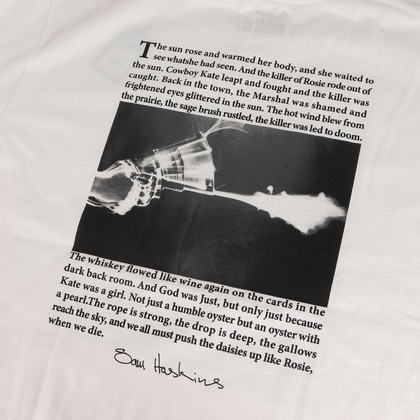 25AW ×Sam Haskins カウボーイ・ケイト フォト Tシャツ(kate Tee)