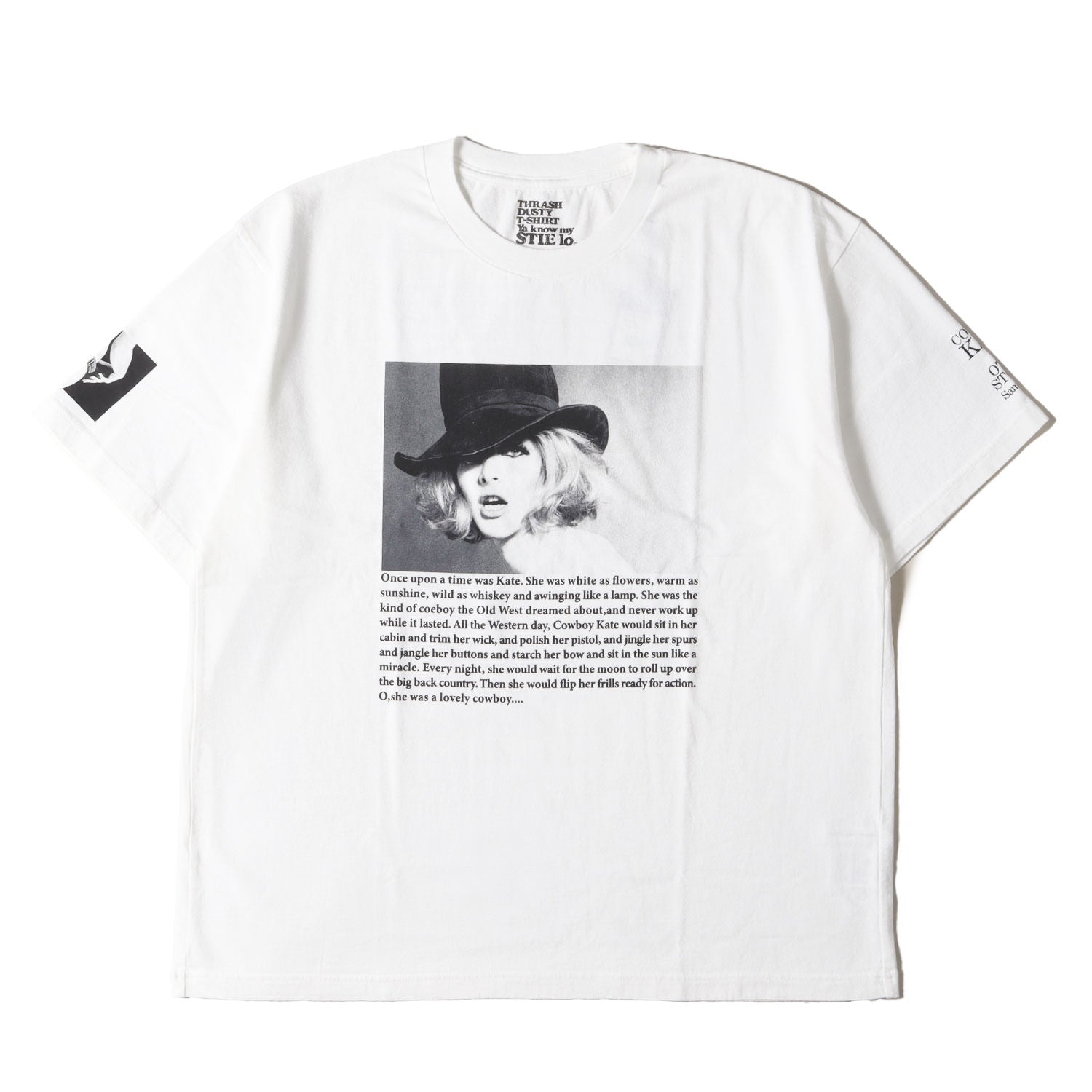 25AW ×Sam Haskins カウボーイ・ケイト フォト Tシャツ(kate Tee 