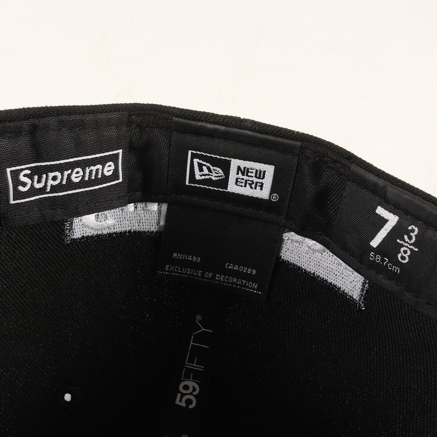 21SS ×NEW ERA リバース BOXロゴ ベースボール キャップ(Reverse Box Logo)