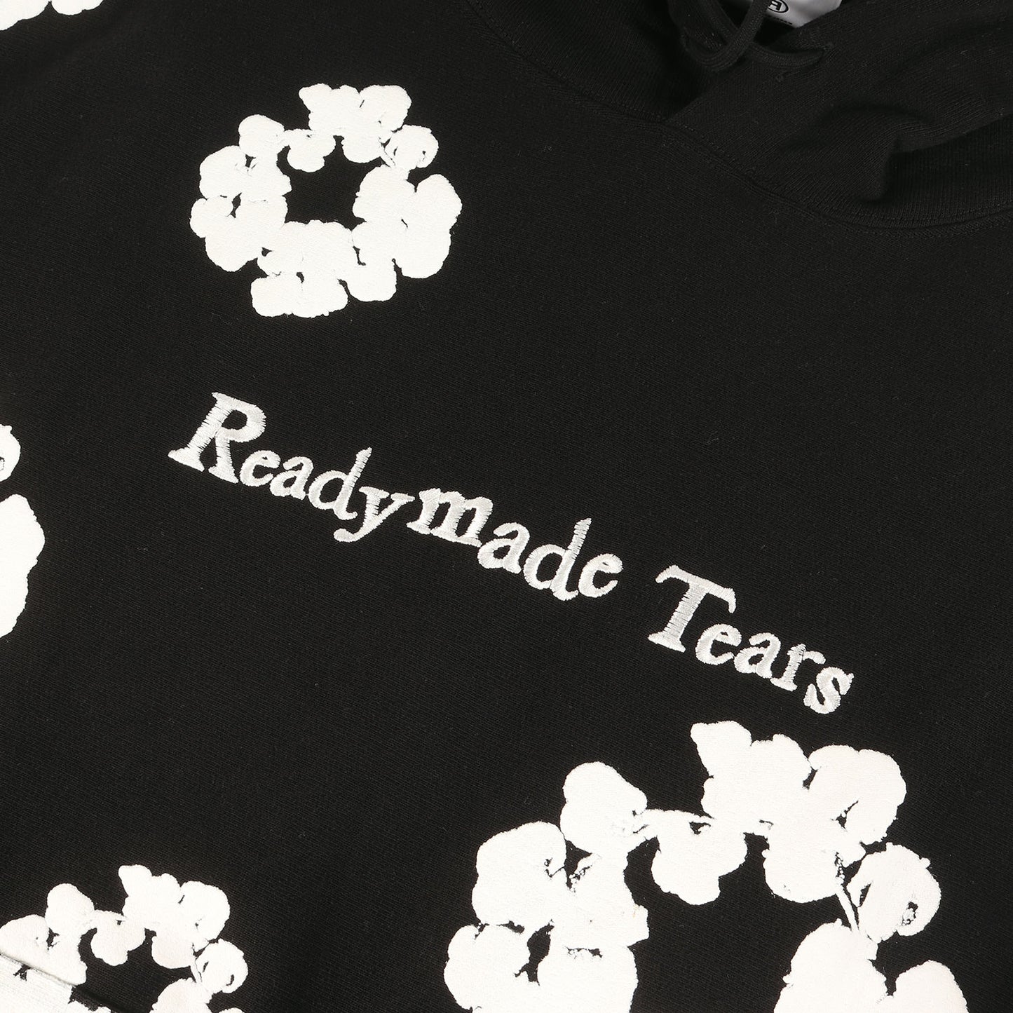 22AW ×DENIM TEARS フラワー プリント スウェットパーカー(COTTON WREATH HOODIE)