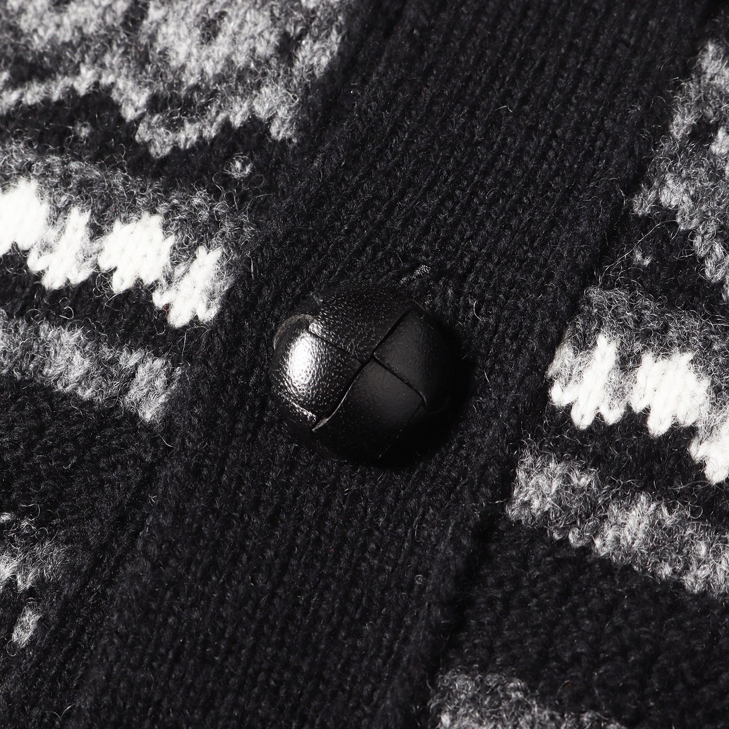 25AW フェアアイル ウールニット カーディガン(fair isle v-neck cardigan.)
